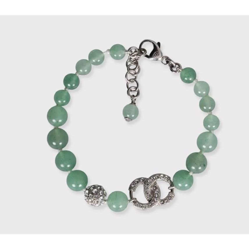 Chanel Chanel Spring/Summer 2015 Green Necklace & Bracelet Set Size ONE SIZE - 5 Thumbnail