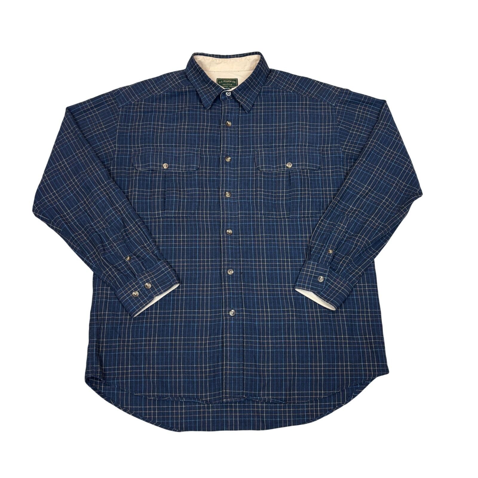 Filson CC Filson Plaid Flannel Shirt Men's Large Gorpcore Granola Size US L / EU 52-54 / 3 - 1 Thumbnail