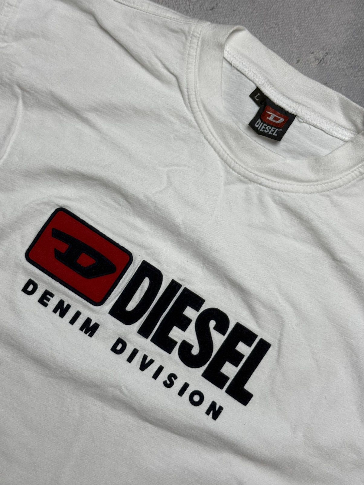 Diesel Vintage Tee Shirt Diesel Big Logo Punk y2k Japan Style 00s Size US M / EU 48-50 / 2 - 4 Thumbnail
