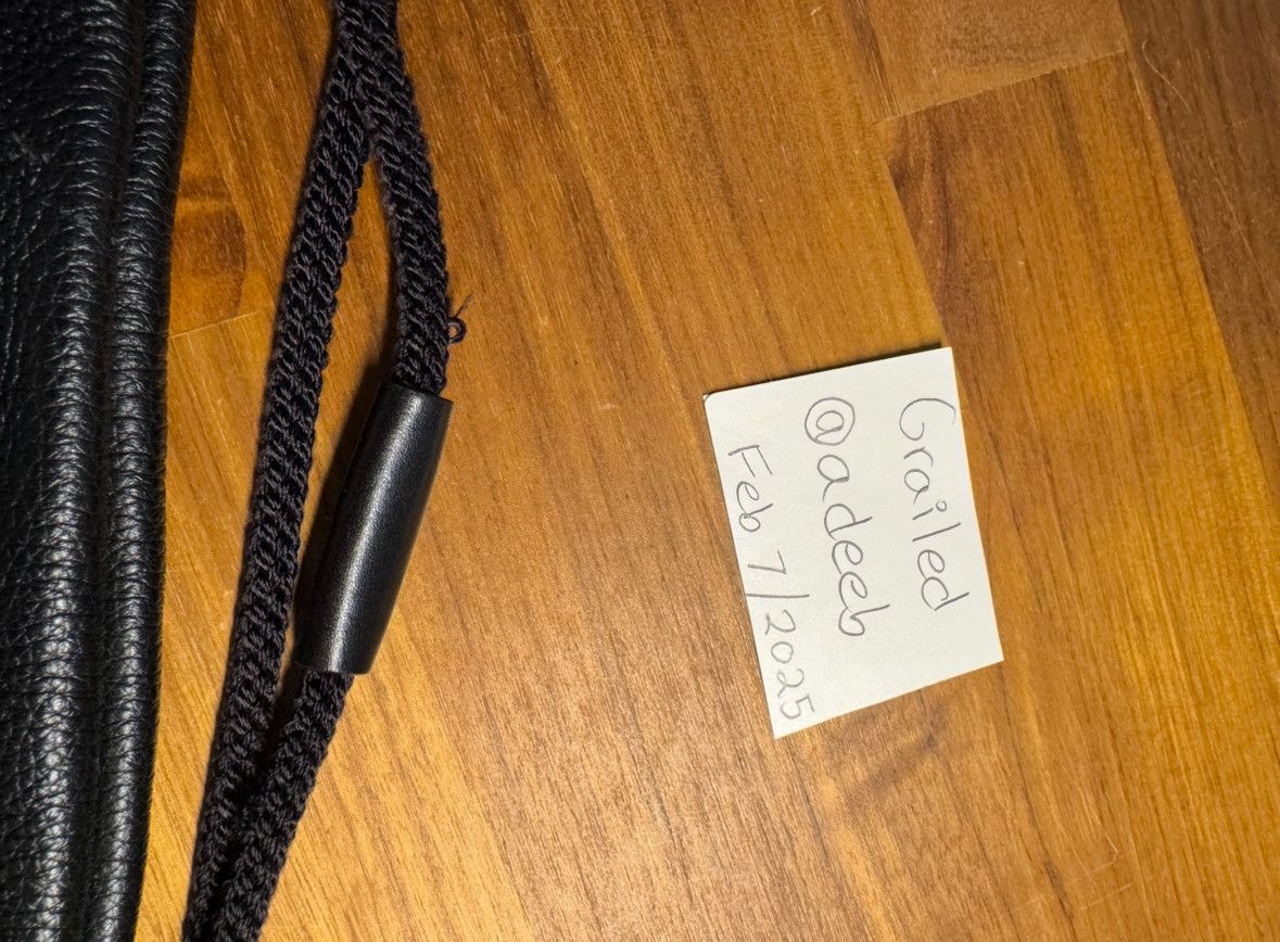 Gucci Gucci x Coco Capitan Leather Drawstring Bag Size ONE SIZE - 8 Thumbnail