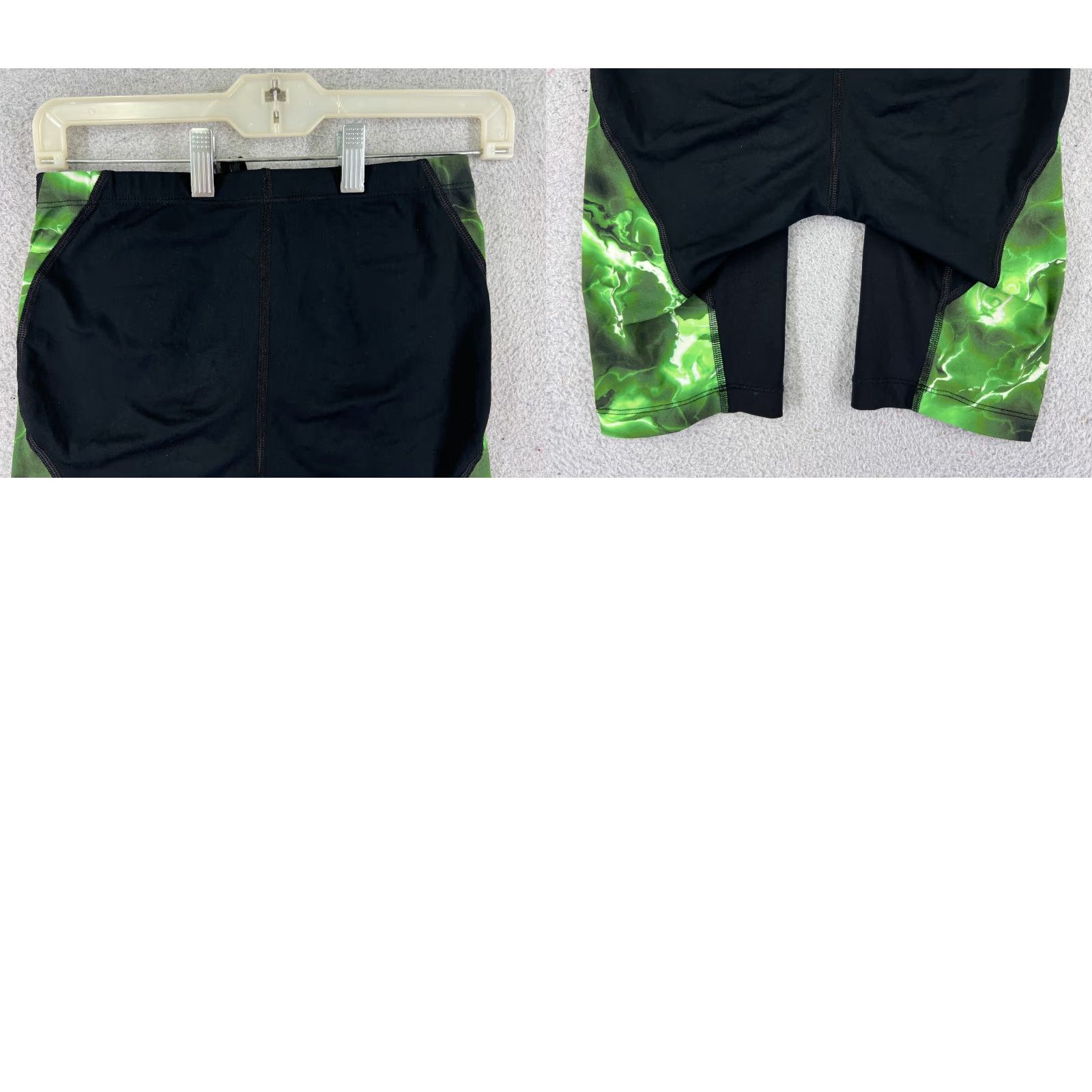 Nike Nike Shorts Bottom Adult 30 Green Jammer Spandex Blend Polyester Compression Men Regular Pool Swim Size US 30 / EU 46 - 9 Thumbnail