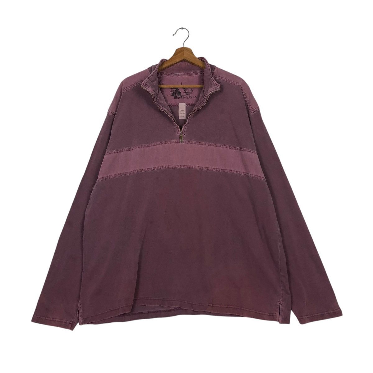 Japanese Brand 🔥VINTAGE HALF ZIPPER SWEATSHIRT WORKER L.L.BEAN Size US XXL / EU 58 / 5 - 13 Thumbnail