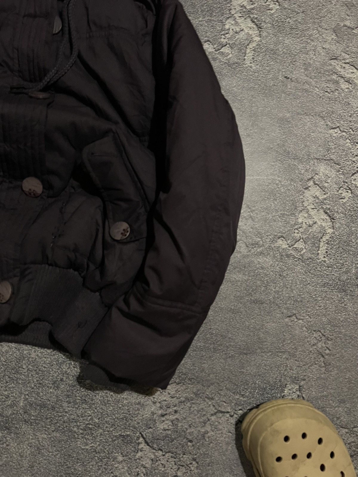 Japanese Brand Number Nine Style Nylon Glamour Bomber / Archive Darkwear 90 Size US S / EU 44-46 / 1 - 4 Thumbnail