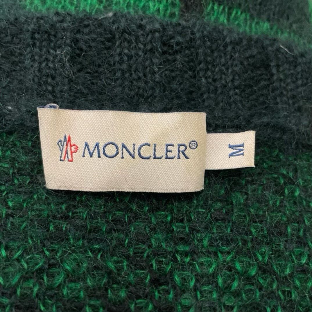 Moncler green plaid sweater by Moncler size M Size US M / EU 48-50 / 2 - 5 Thumbnail