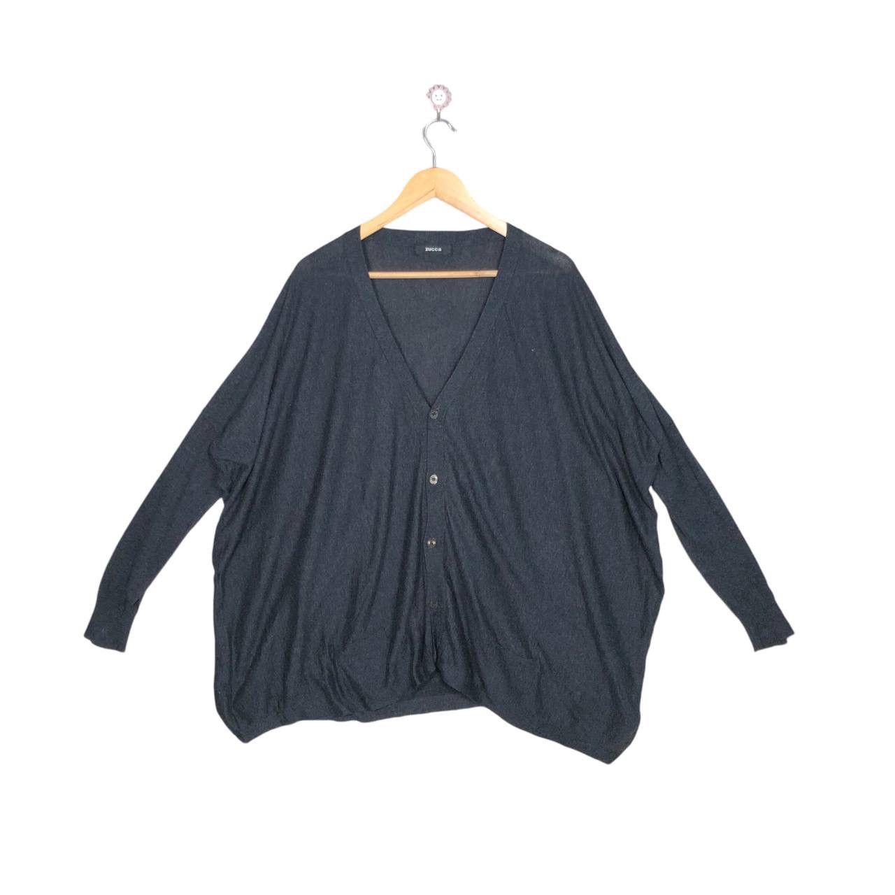 Issey Miyake Zucca Cardigan Baggy Style Sweater