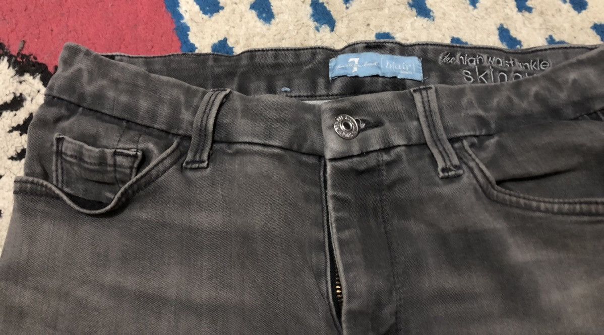 7 For All Mankind 7 For All Mankind high waist ankle skinny Stretch Denim Size US 31 - 9 Thumbnail