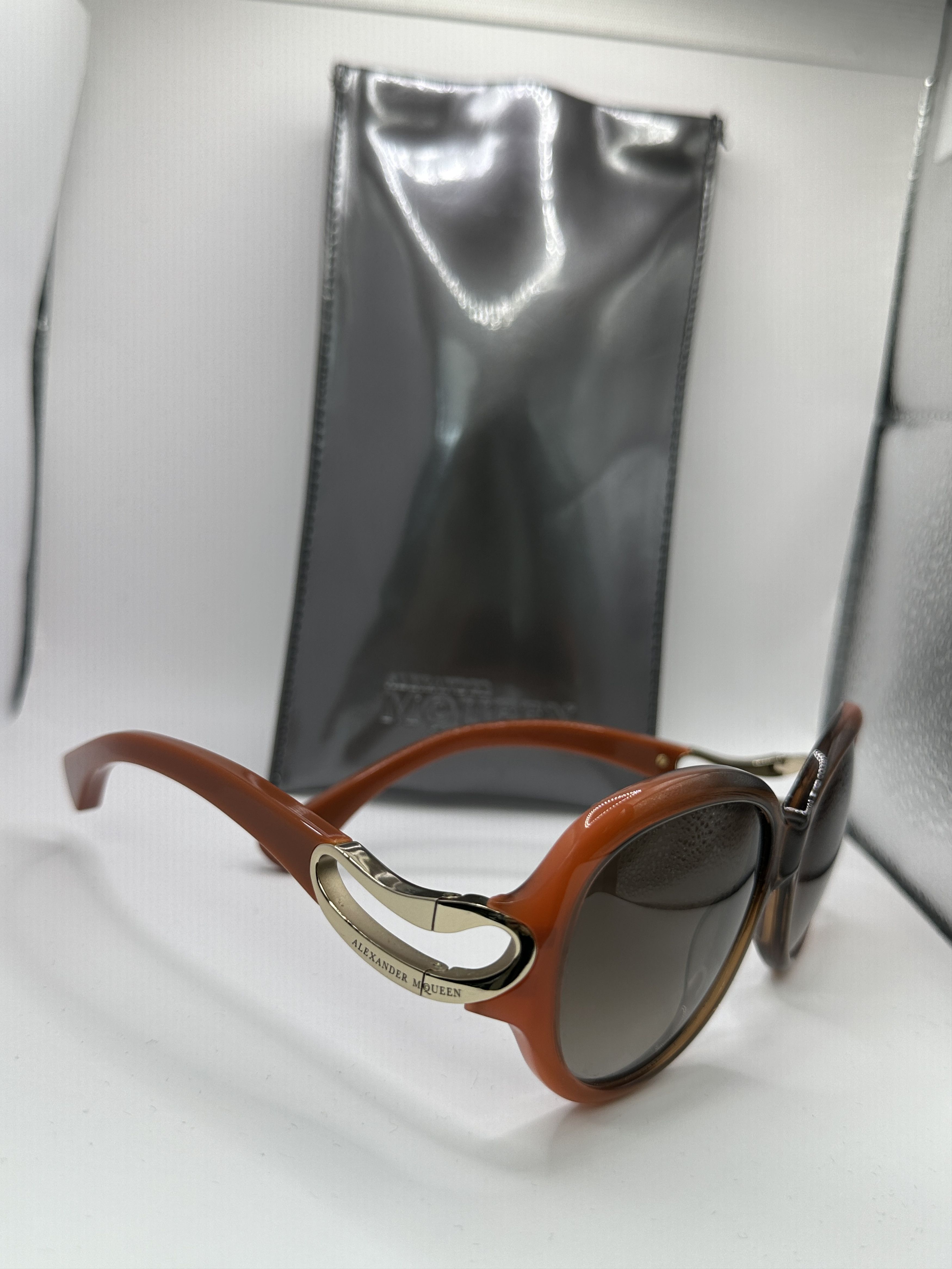 Alexander McQueen × Vintage Vintage Y2K Alexander McQueen Oversize Oval Gradient Size ONE SIZE - 3 Thumbnail