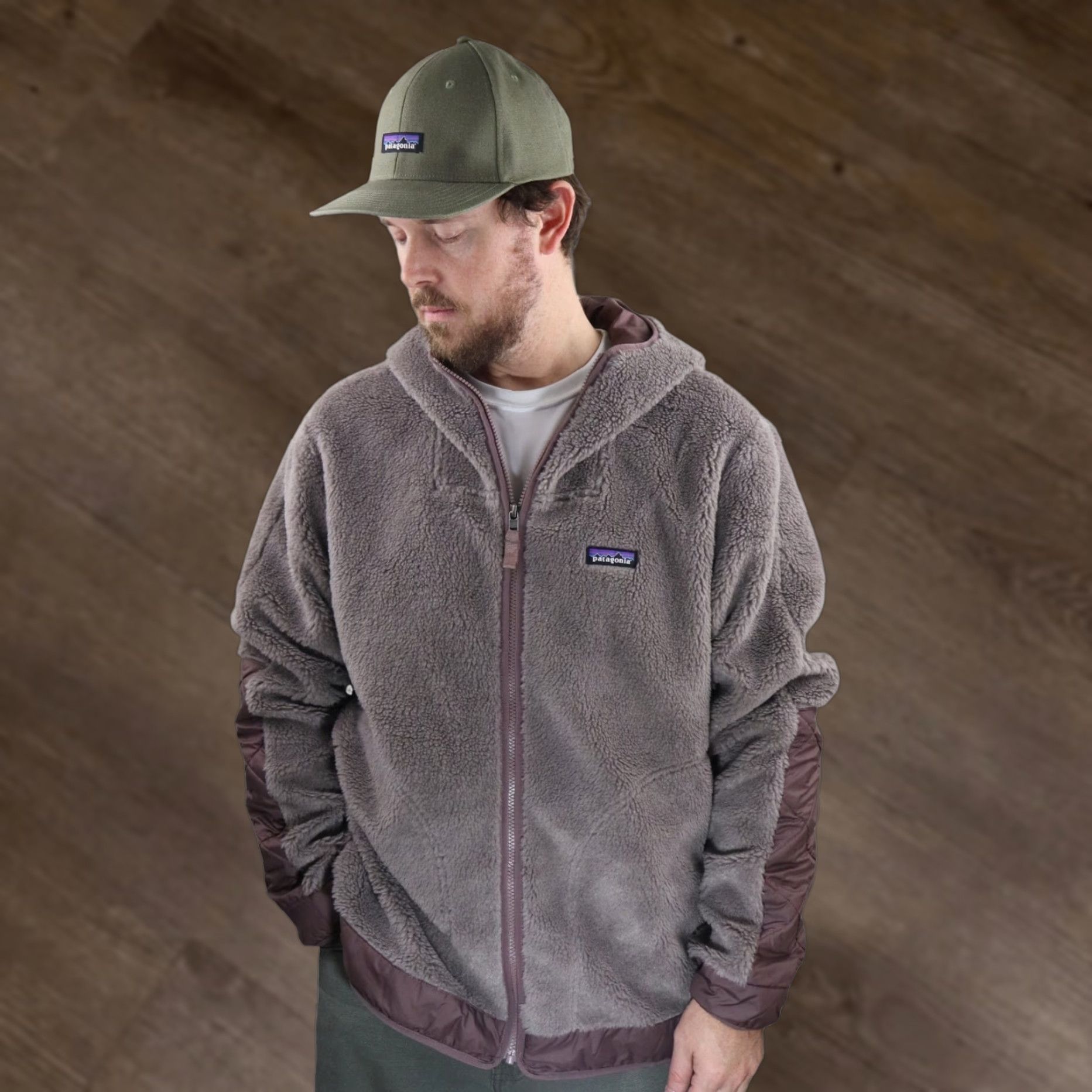 Patagonia Vintage Patagonia RHYTHM Fleece Hoodie Jacket | Grailed