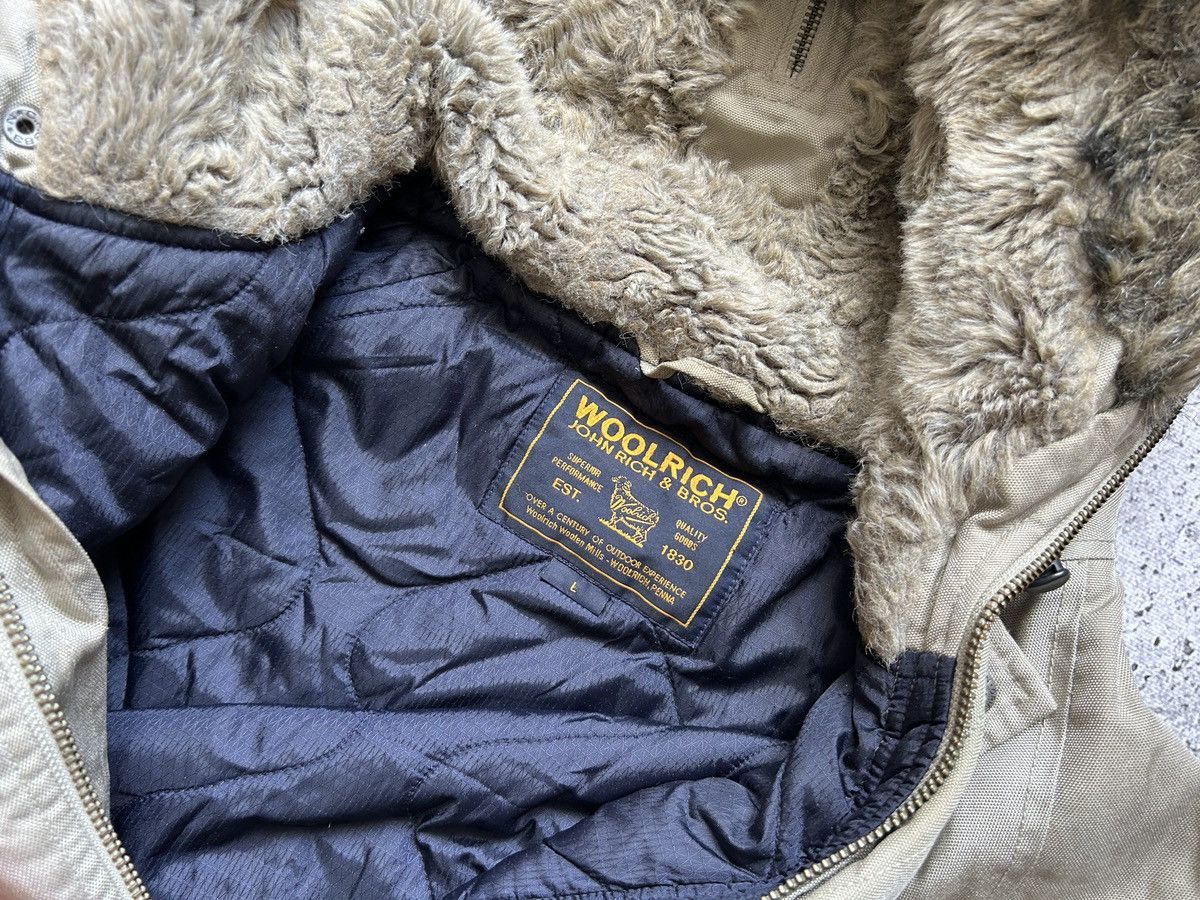 Vintage × Woolrich Woolen Mills Woolrich N-2B Bomber jacket with fur Size US L / EU 52-54 / 3 - 8 Thumbnail