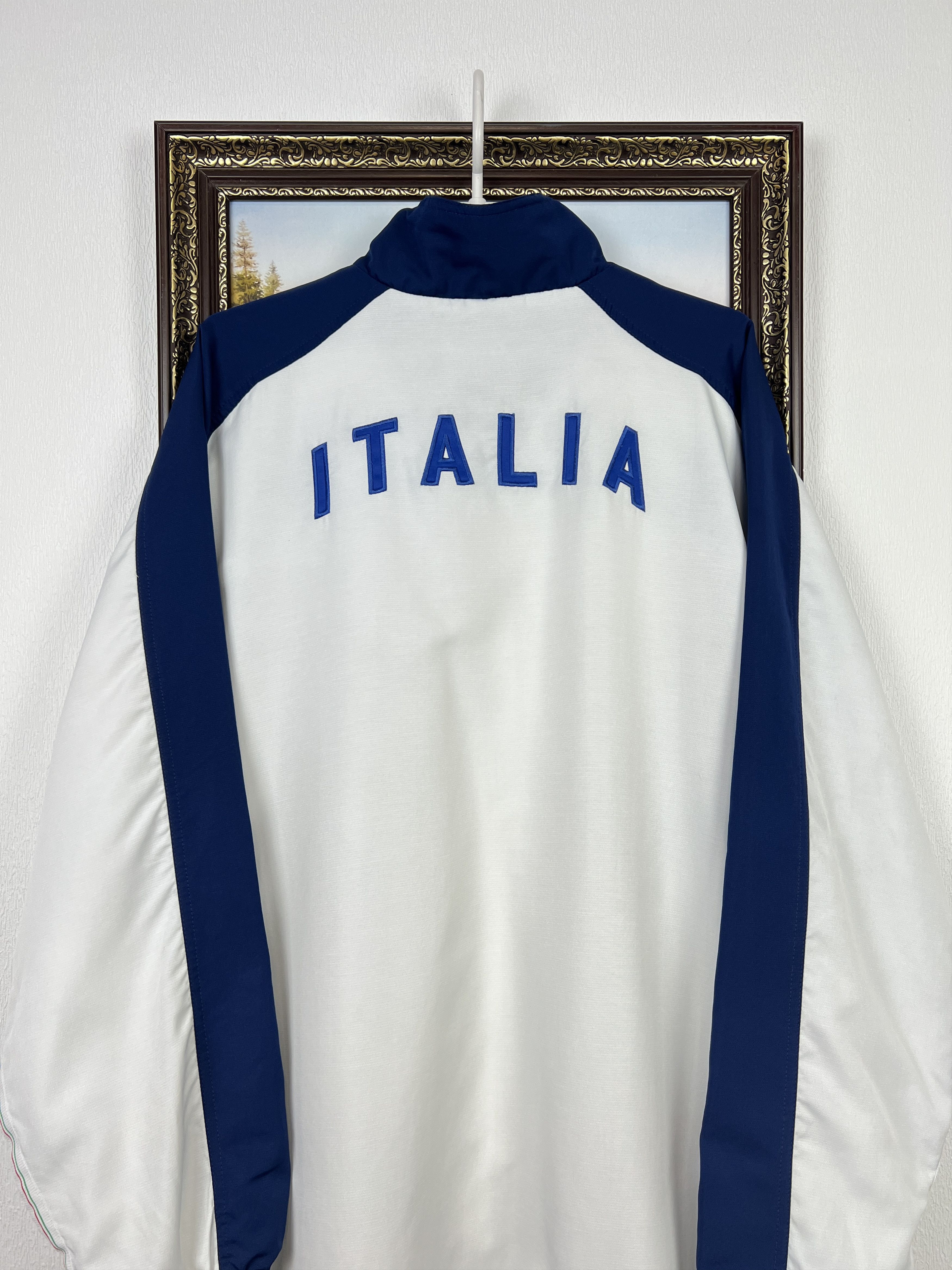 Nike Vintage 90's Nike Italy Football Jacket Soccer Track Top Size US M / EU 48-50 / 2 - 13 Thumbnail