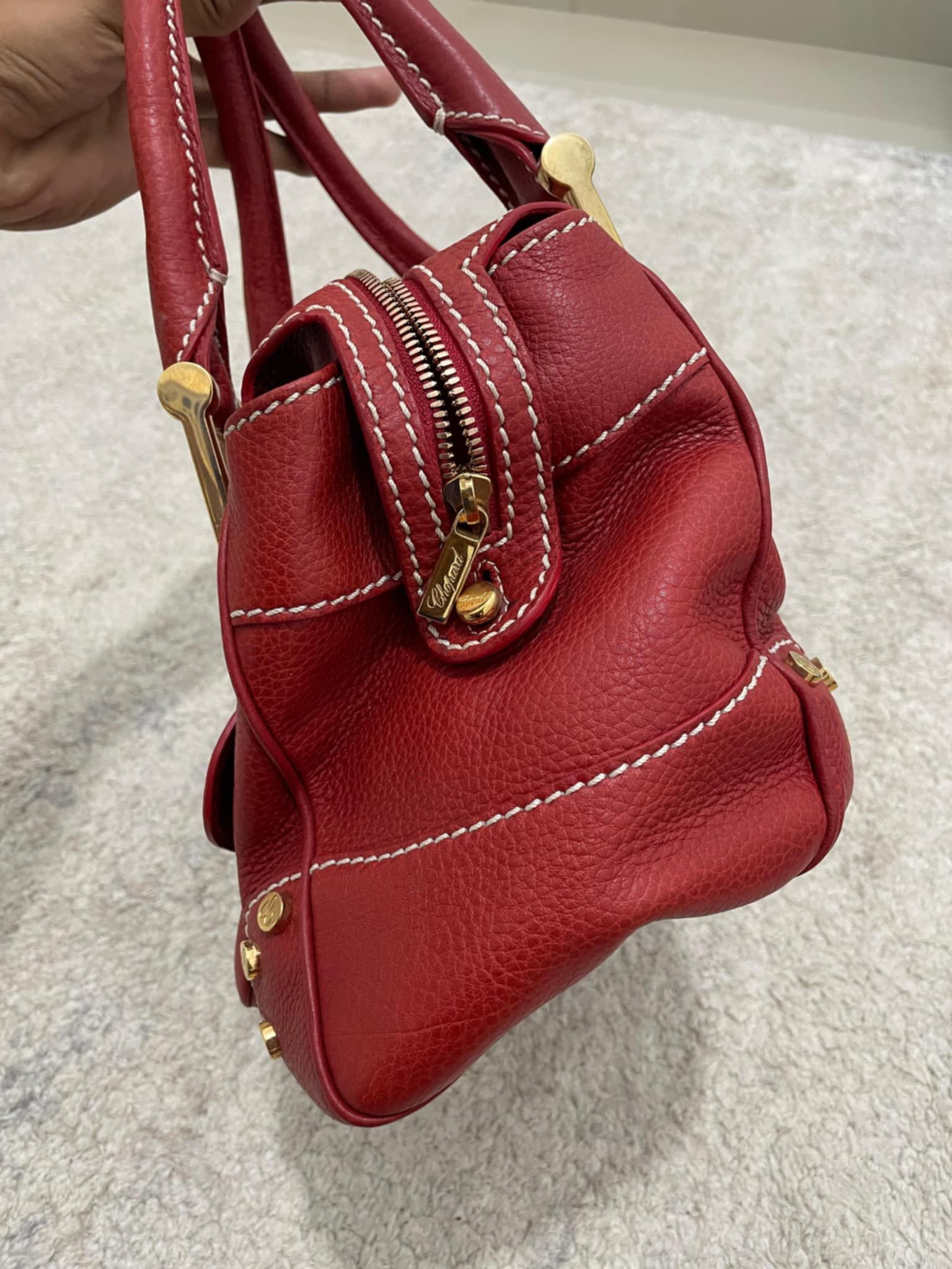 Chopard Chopard red leather handbag 150 th anniversary Size ONE SIZE - 5 Thumbnail