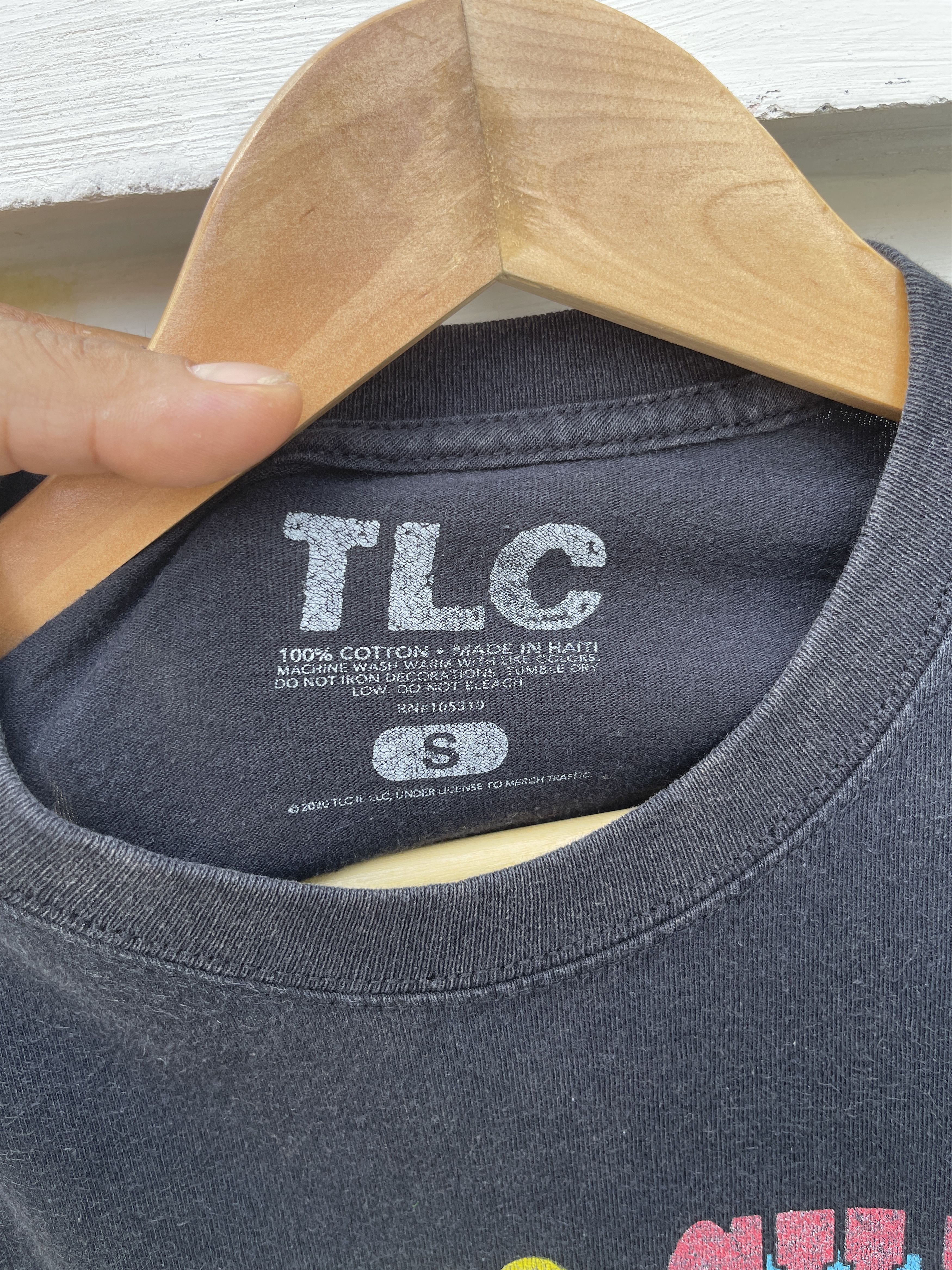 Band Tees Last Drop🔥Rare🔥Vintage TLC Group Rap Tee T-Shirt Size US M / EU 48-50 / 2 - 4 Thumbnail