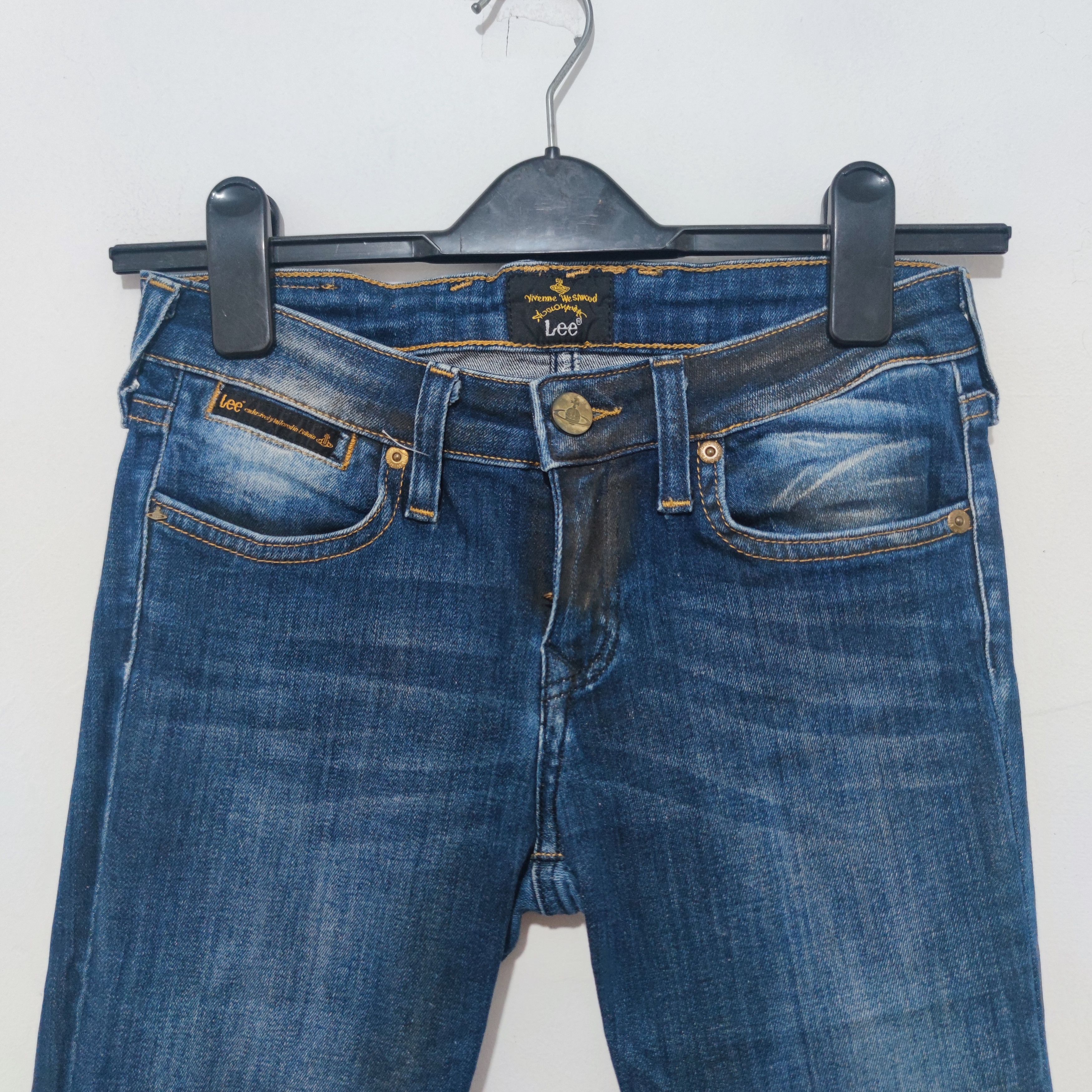 Vivienne Westwood stretchy jeans Viviene x Lee Size 26" / US 2 / IT 38 - 3 Thumbnail