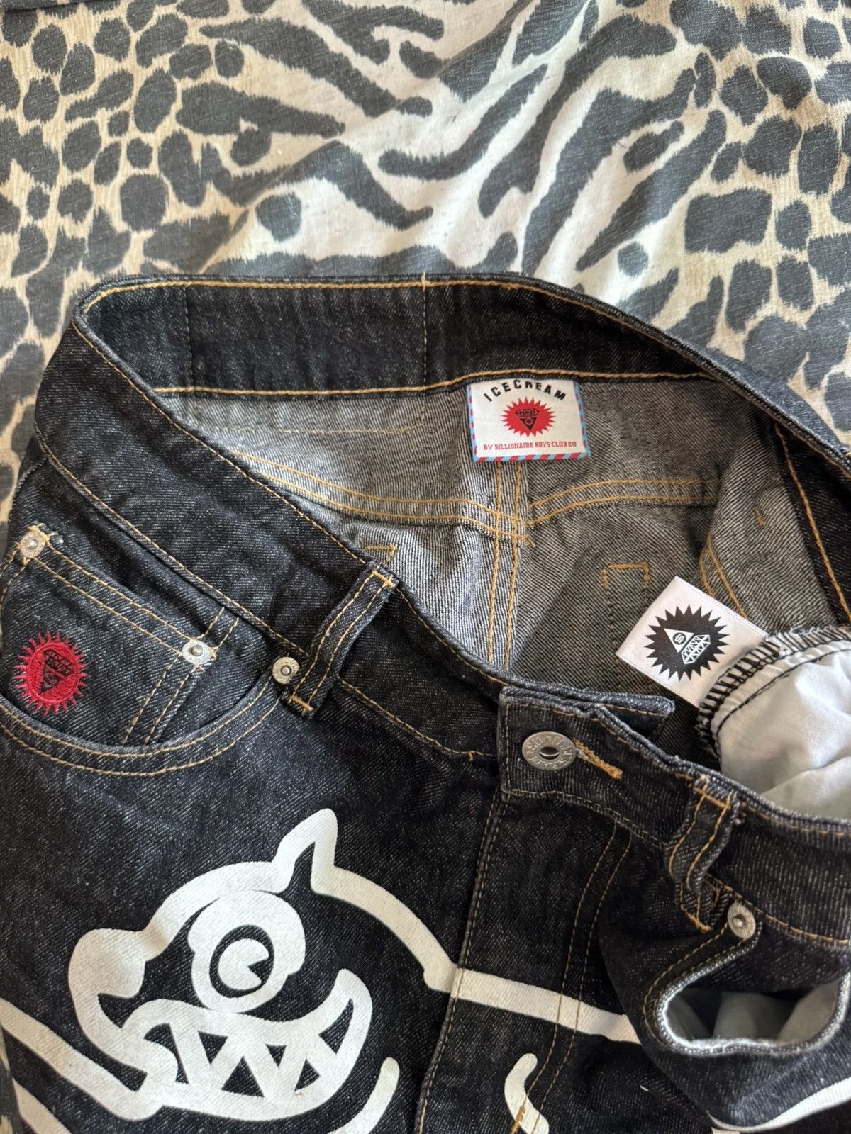 Billionaire Boys Club Running Dog Jeans Size US 30 / EU 46 - 9 Thumbnail