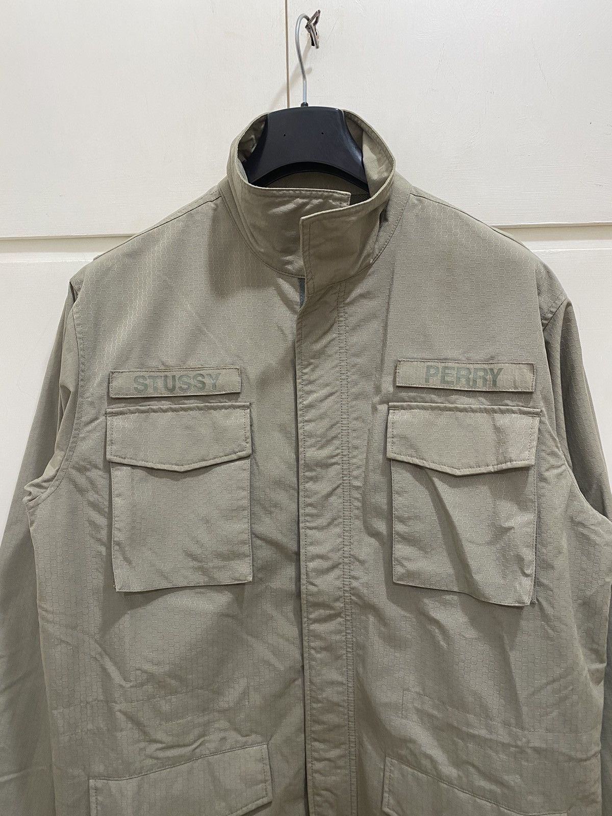 Stussy Stüssy M-65 Military Jamaica Jacket, size L, dark green used Size US L / EU 52-54 / 3 - 3 Thumbnail