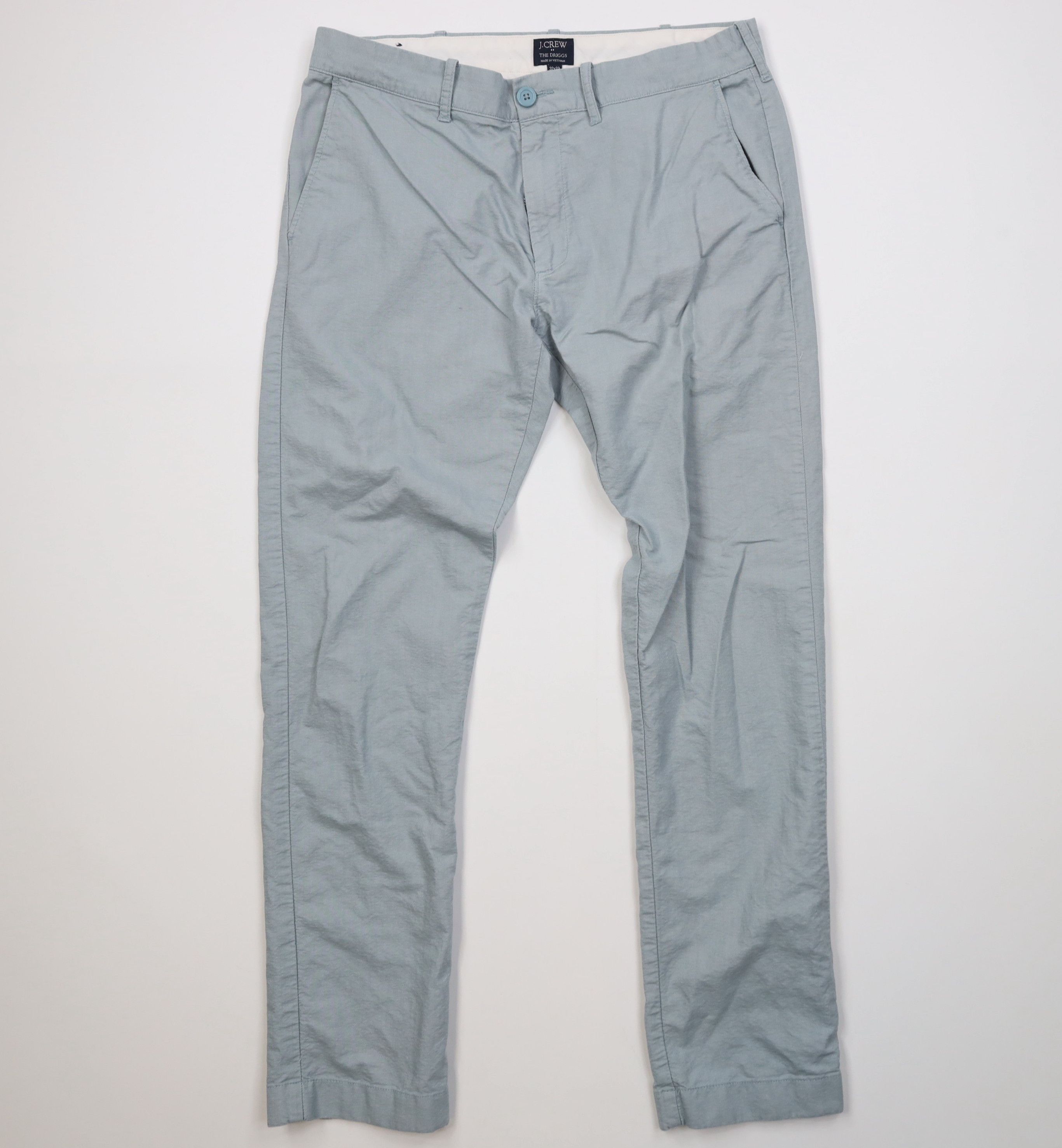 J.Crew J Crew The Driggs Skinny Leg Chino Pants Trousers Blue Size US 32 / EU 48 - 1 Thumbnail