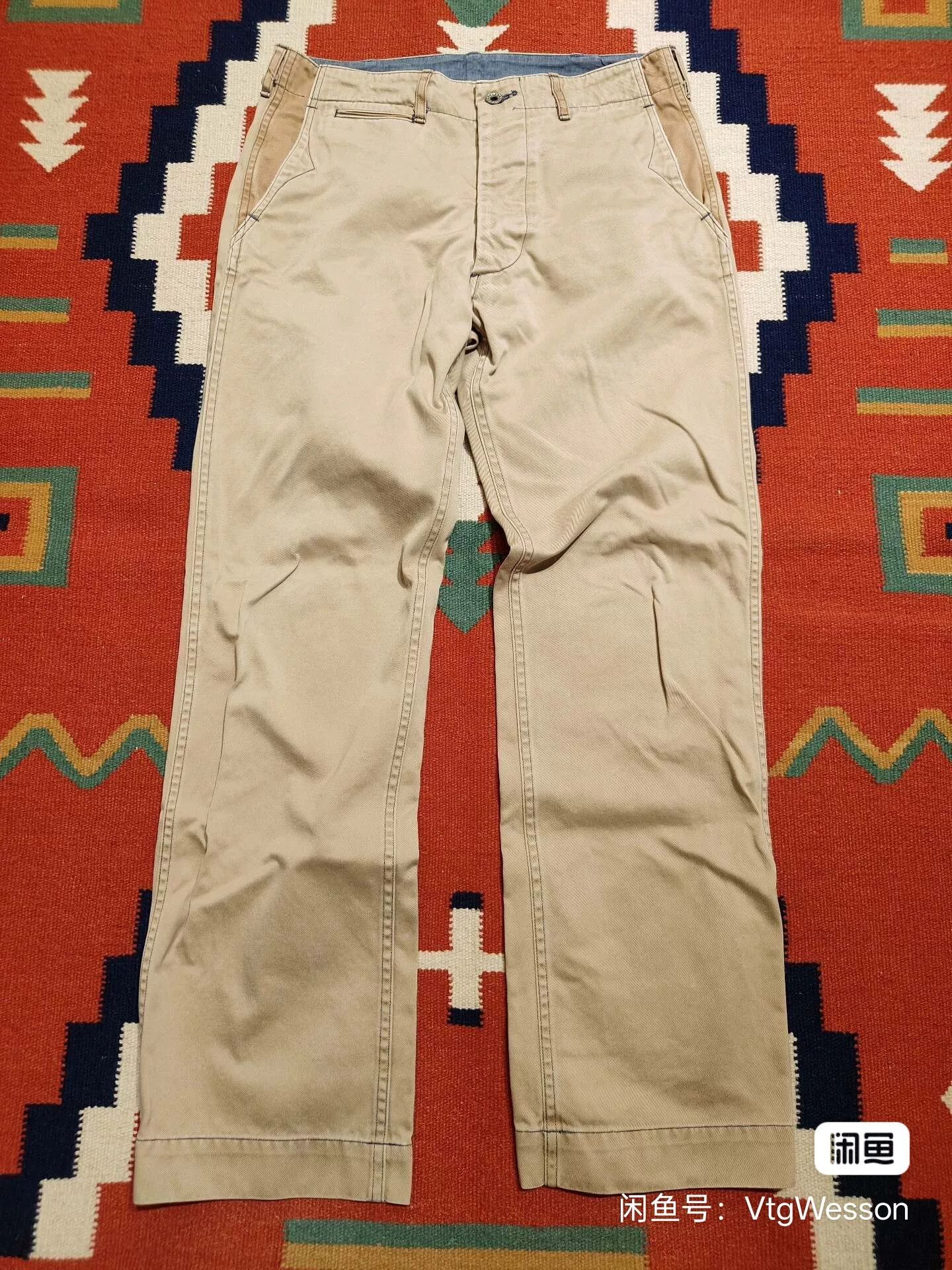 Mister Freedom Mister Freedom Nautical Chino Work Pants Size US 32 / EU 48 - 1 Thumbnail