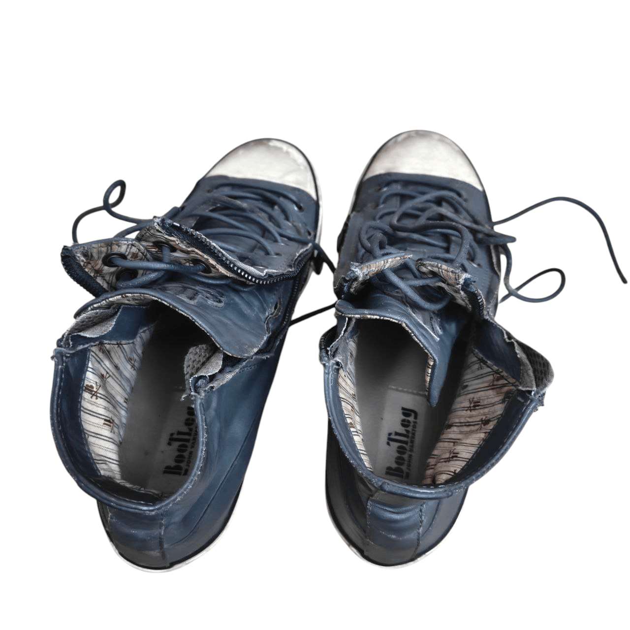 John Varvatos John Varvatos Worn Highcut Sneakers Size US 7.5 / EU 40-41 - 3 Thumbnail