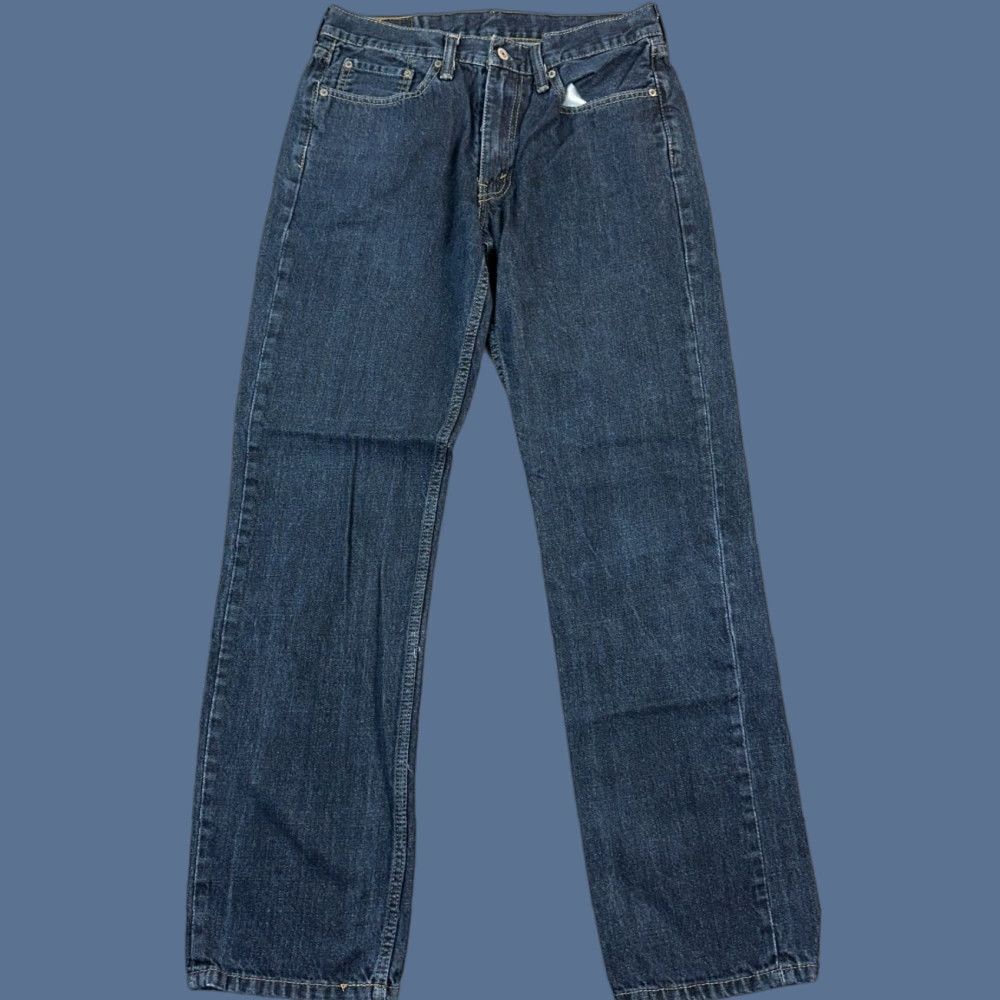 Levi's Levis 514 Jeans Mens 32x34 Blue Dark Wash Denim Straight Fit Casual Size US 32 / EU 48 - 1 Thumbnail
