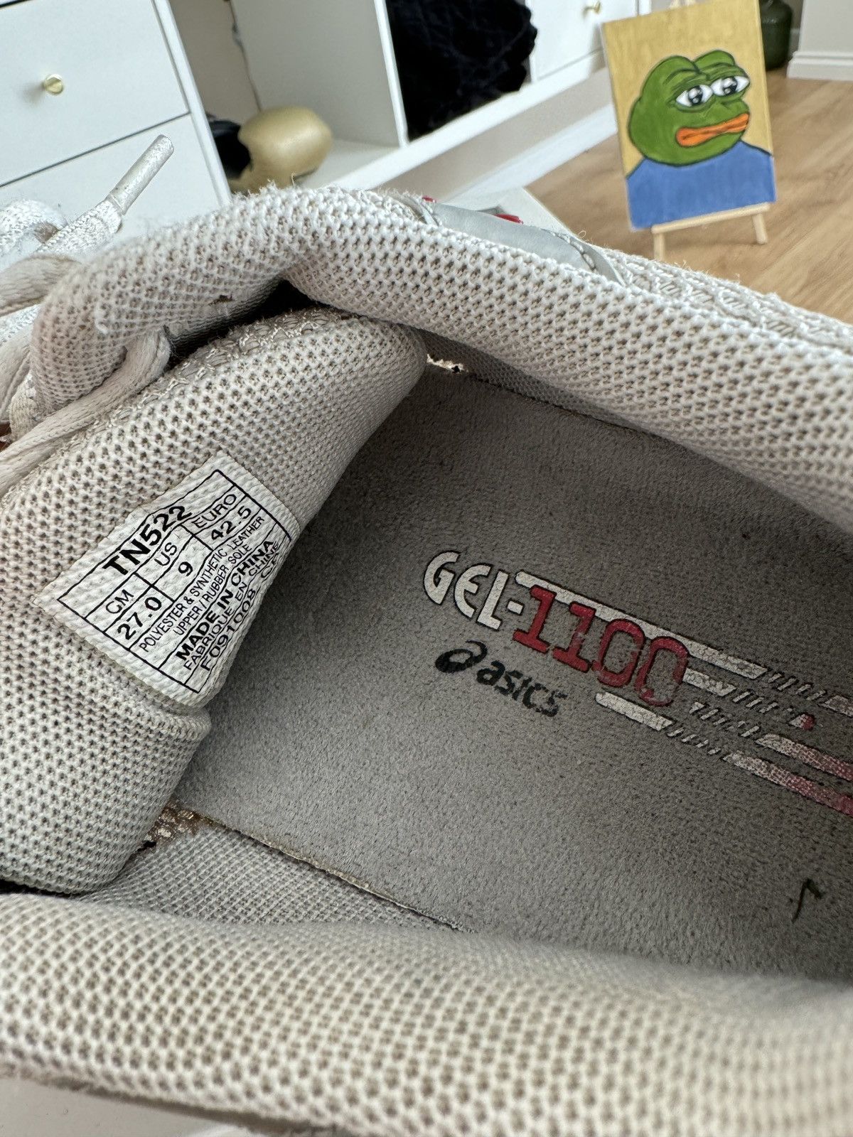 Asics × Vintage Asics gel 1100 sneakers vintage gorpcore #cyber24 Size US 9 / EU 42 - 7 Thumbnail