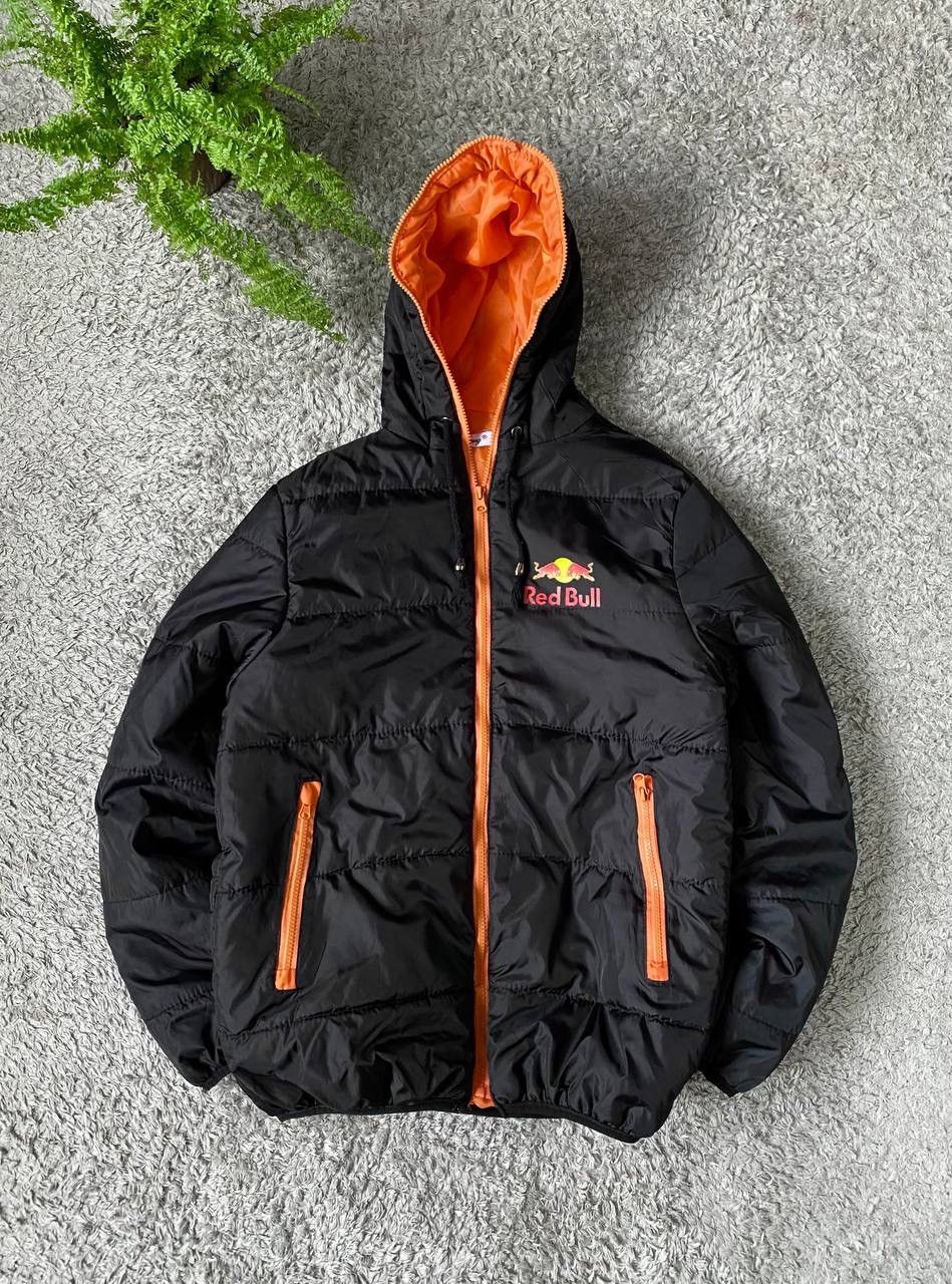Red Bull × Vintage 00s Redbull Racing Infinity Puffer Light Jacket Streetwear Size US L / EU 52-54 / 3 - 5 Thumbnail
