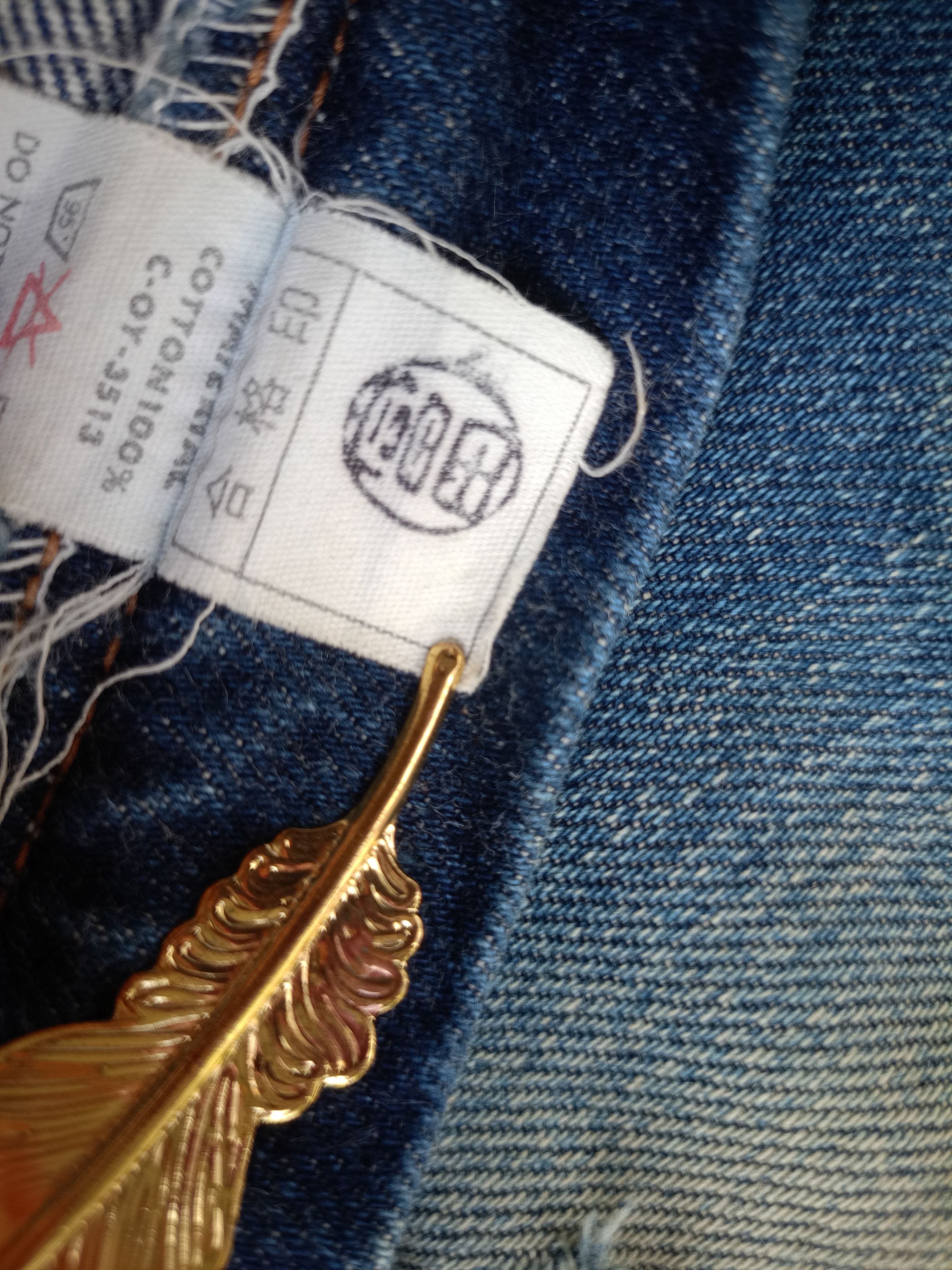 Big John × Vintage BIG JOHN Distressed Vintage Streetwear Denim Size US 30 / EU 46 - 16 Thumbnail