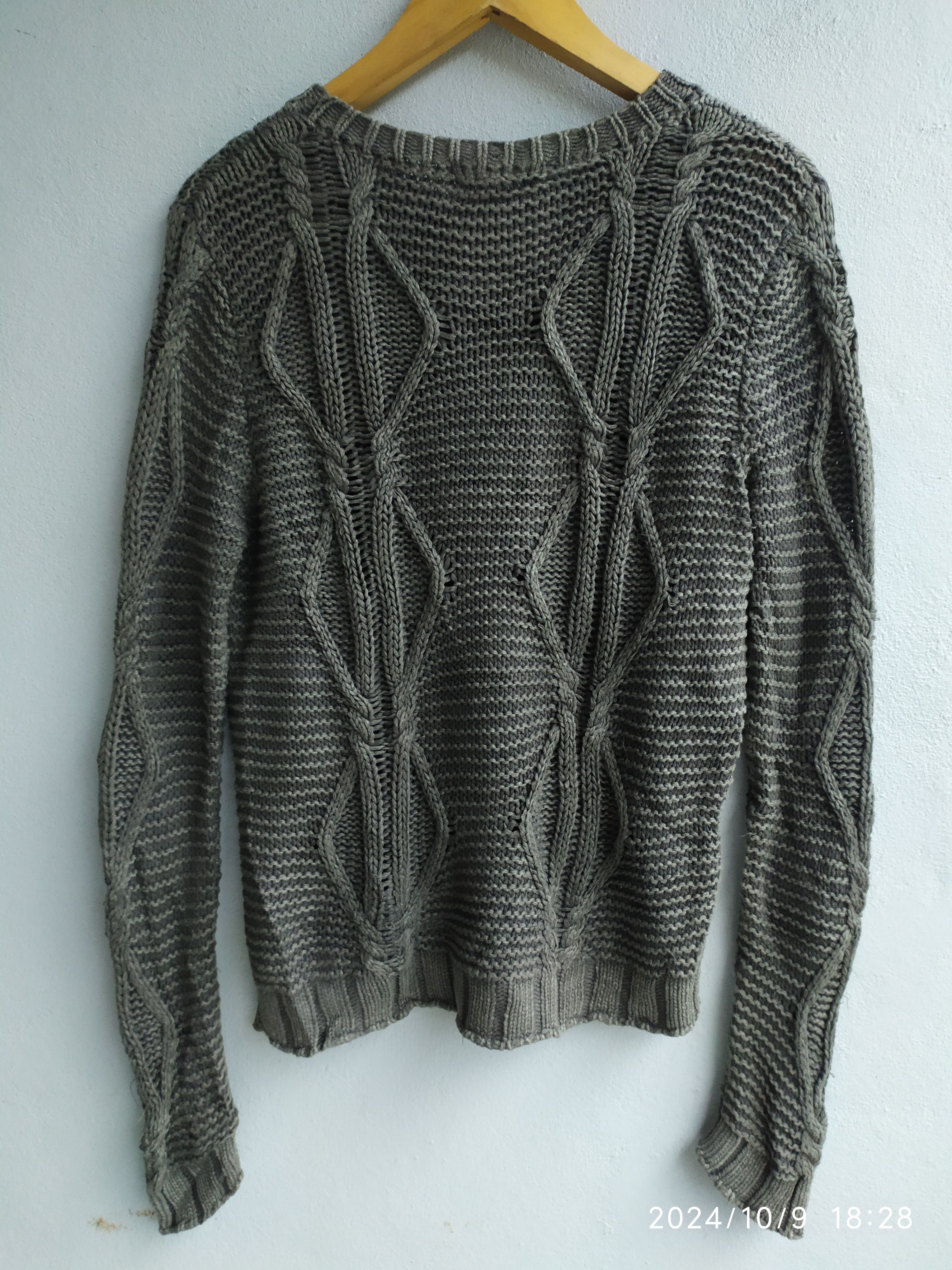 20471120 × If Six Was Nine × Japanese Brand Japanese Moussy Mesh knit Long. Sleeve Shirt Size US S / EU 44-46 / 1 - 2 Thumbnail