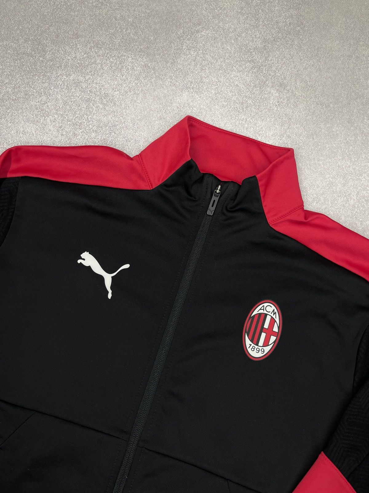 Puma Puma AC Milan DryCell Training Track Jacket Red Black Size US S / EU 44-46 / 1 - 4 Thumbnail