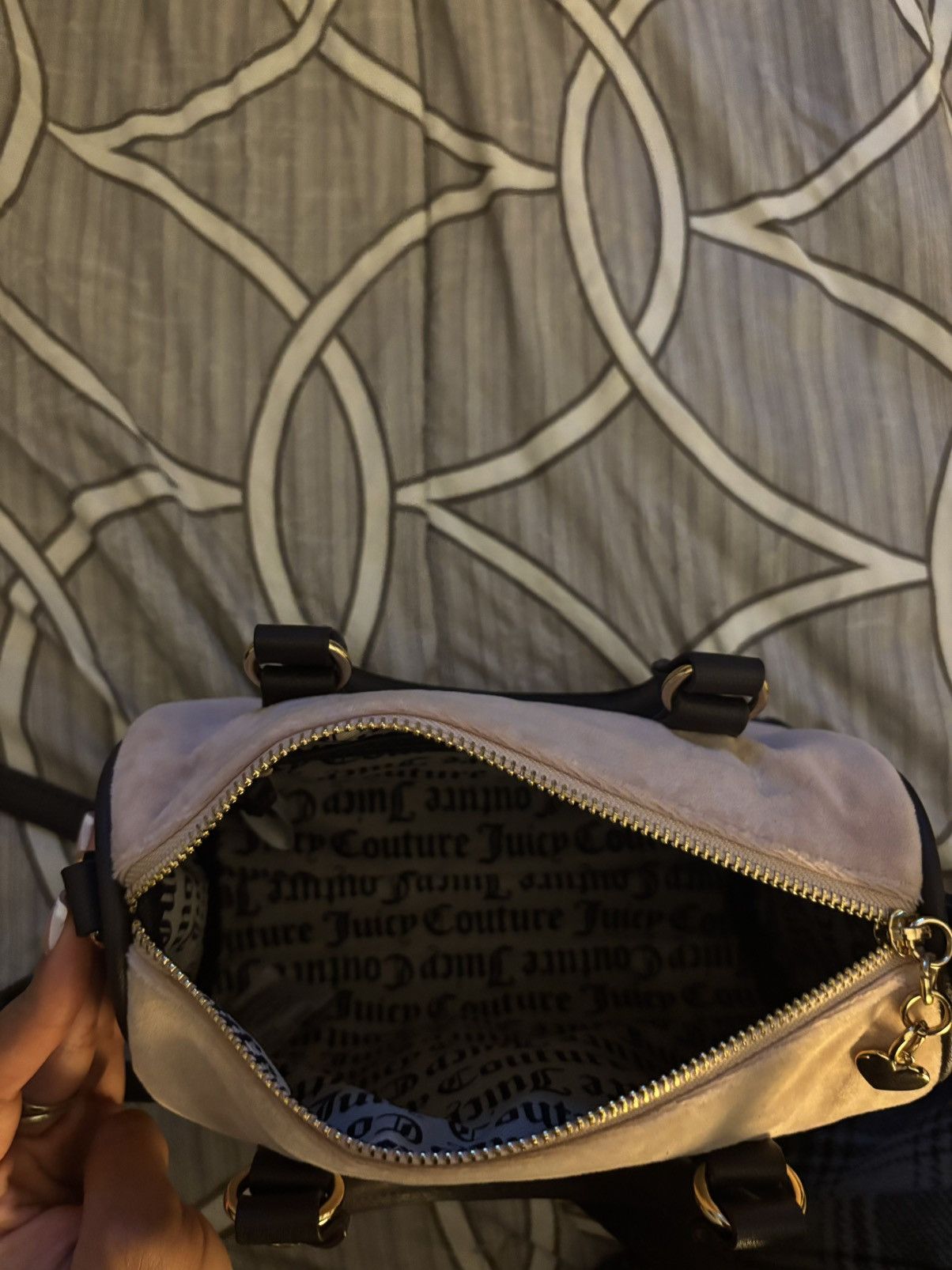 Juicy Couture Juicy Couture Pink and Brown Women's Bag Size ONE SIZE - 3 Thumbnail
