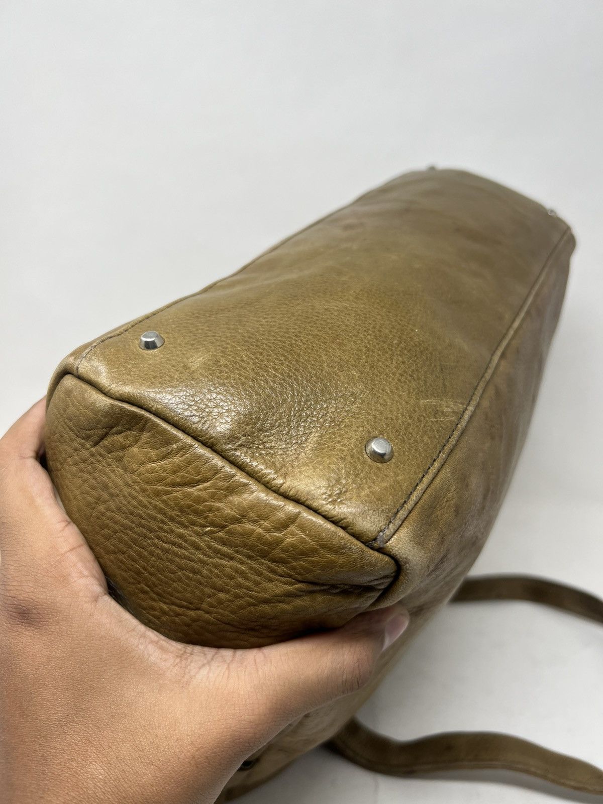 Margaret Howell Margaret Howell Idea Leather Handbag Size ONE SIZE - 9 Thumbnail