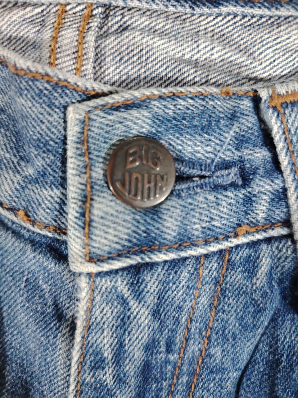 Big John VINTAGE Big John "Big-Washing" Flare Denim – Made in Japan Size US 28 / EU 44 - 3 Thumbnail