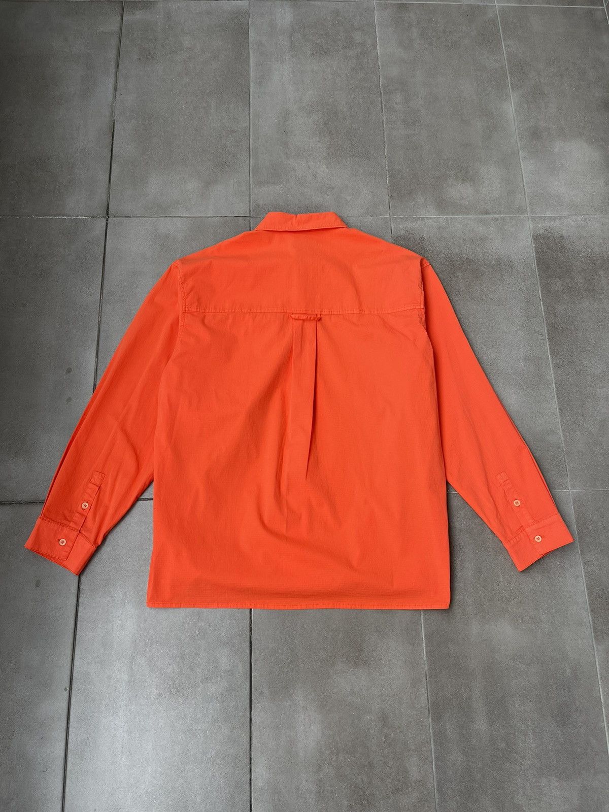Henrik Vibskov !DS! SS23 Henrik Vibskov Flame Orange Cargo Shirt Size US XL / EU 56 / 4 - 16 Thumbnail