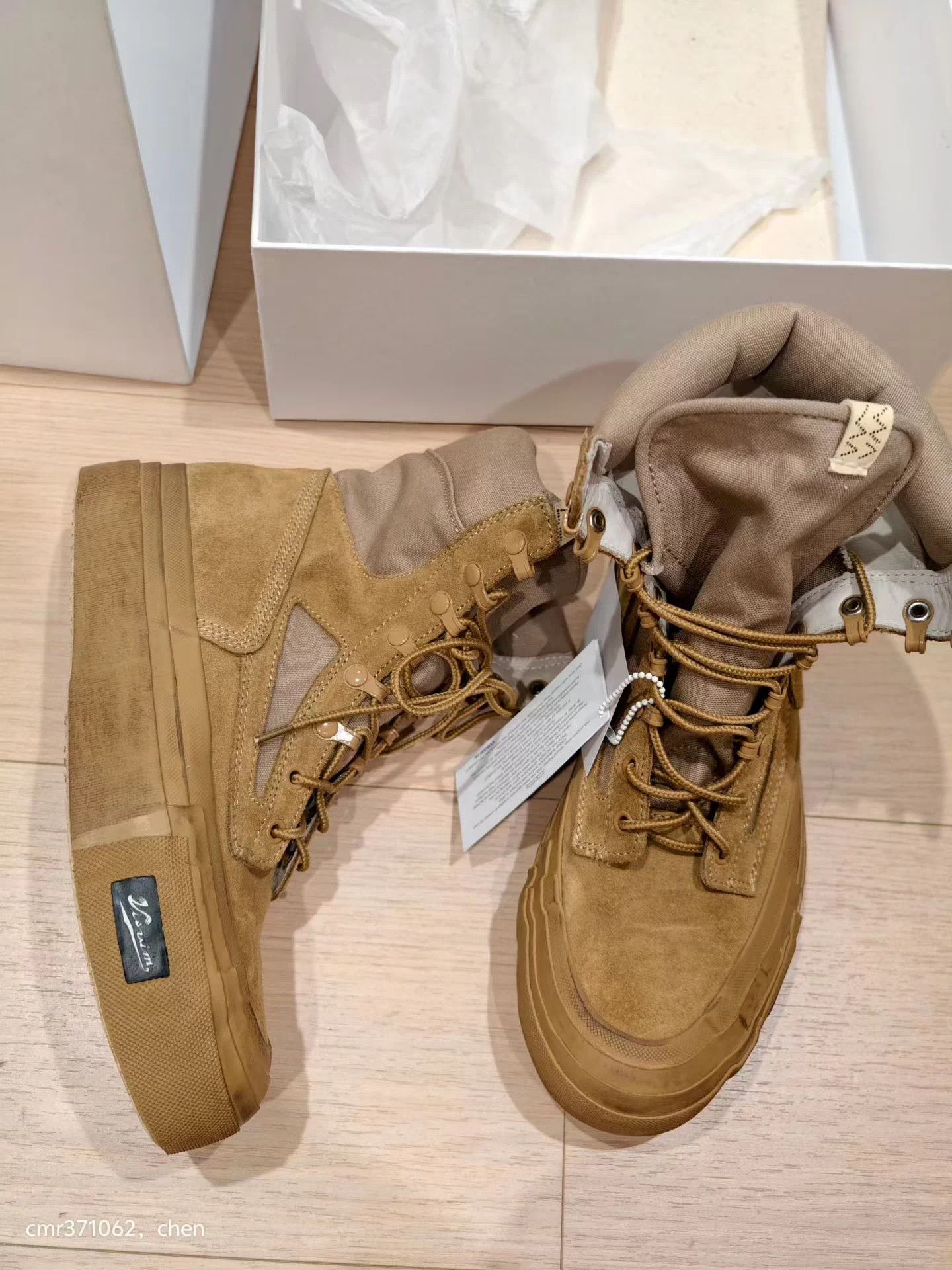 Visvim VISVIM 21AW TESOTA '91-FOLK Sand 9 Desert Boot Size US 9 / EU 42 - 2 Thumbnail