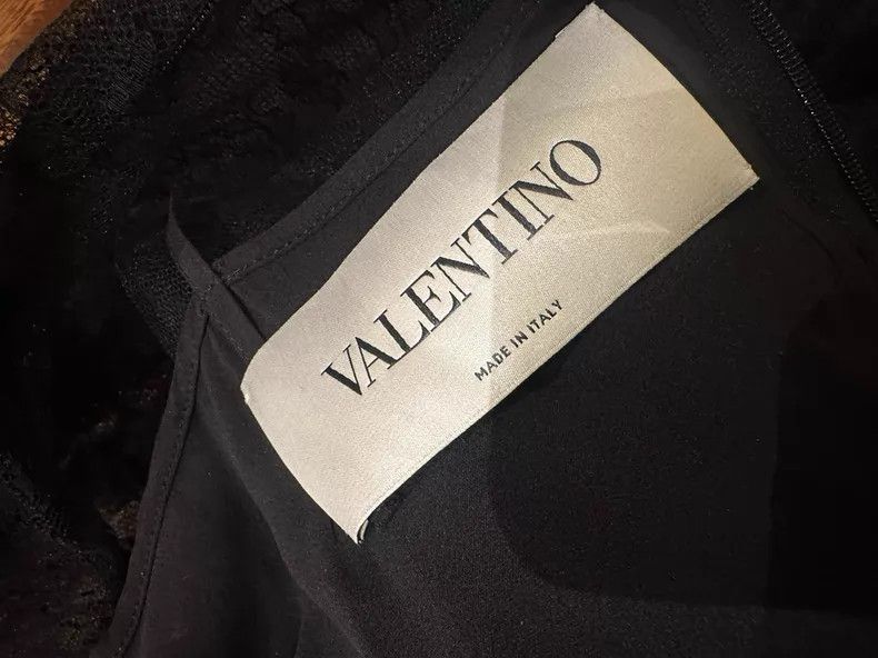 Valentino Valentino Black lace cake dress Size S / US 4 / IT 40 - 6 Thumbnail