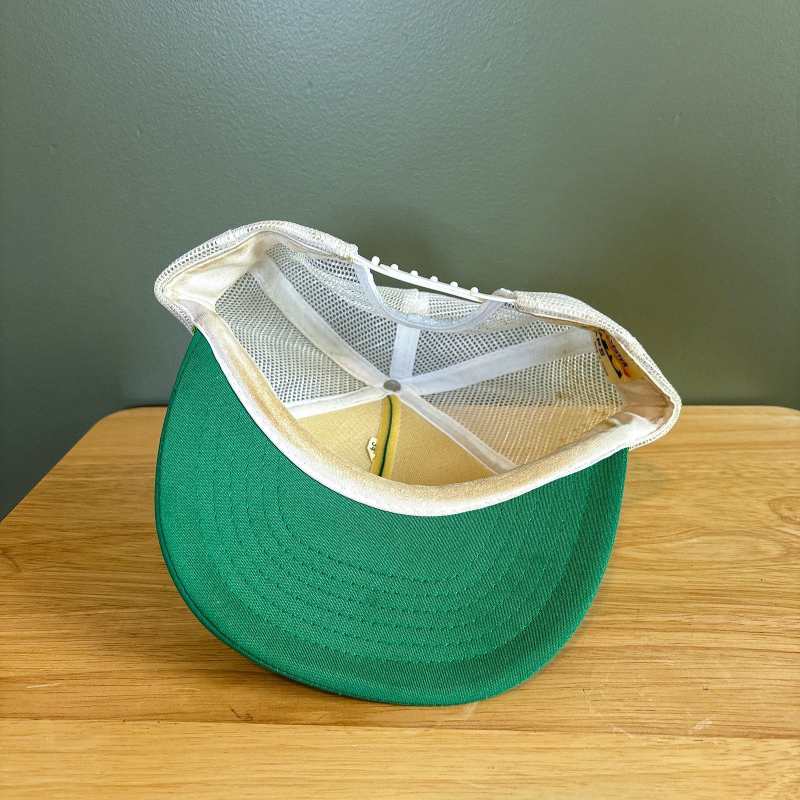 Other Vintage Johnson-Bigler Co Masonry Green SnapBack Hat Size ONE SIZE - 7 Thumbnail