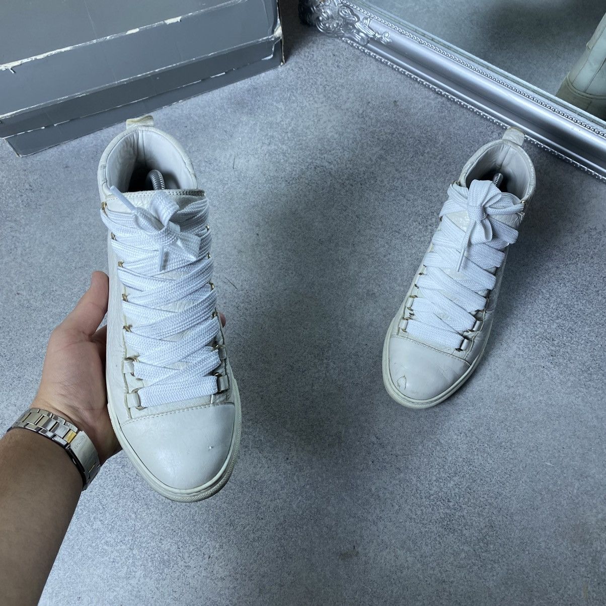 Balenciaga Balenciaga Arena High Top Size US 6 / EU 39 - 2 Thumbnail