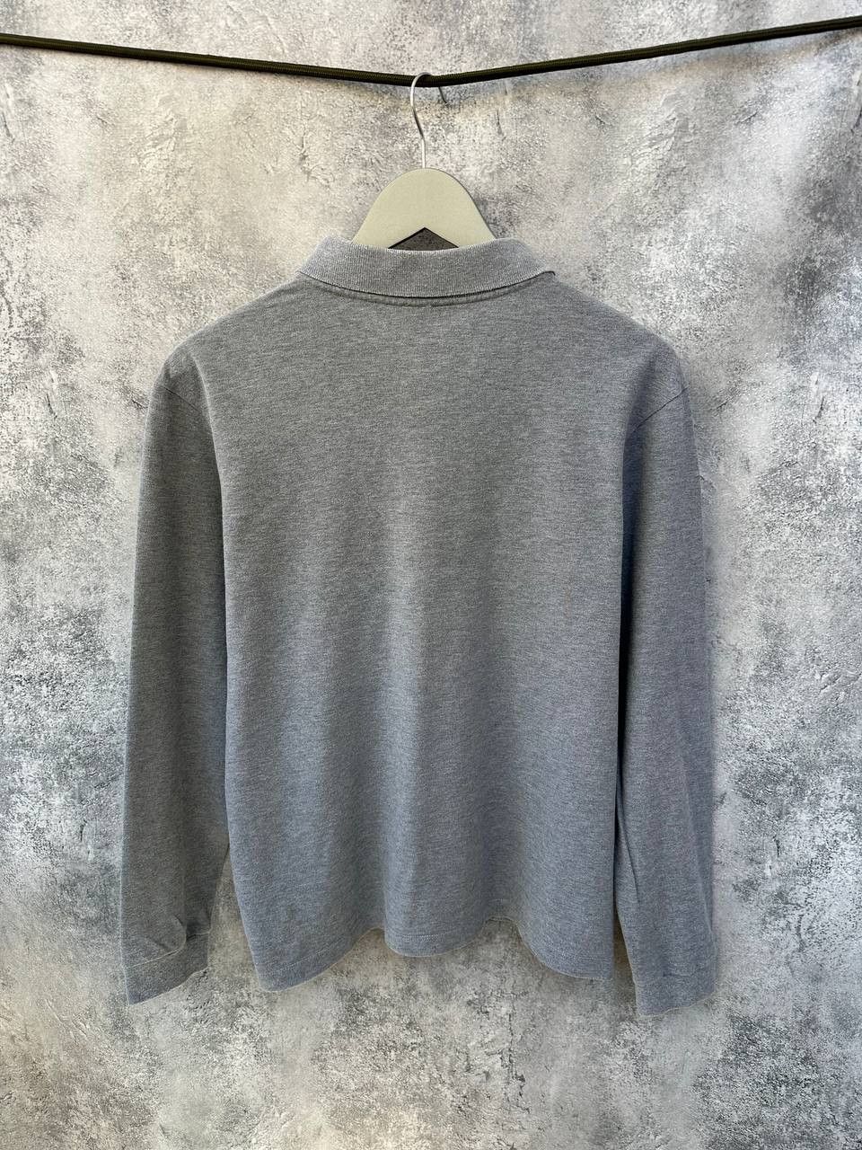 Paul & Shark Paul Shark Polo Long Sleeve T-Shirt Gray Logo Collar Size US L / EU 52-54 / 3 - 3 Thumbnail