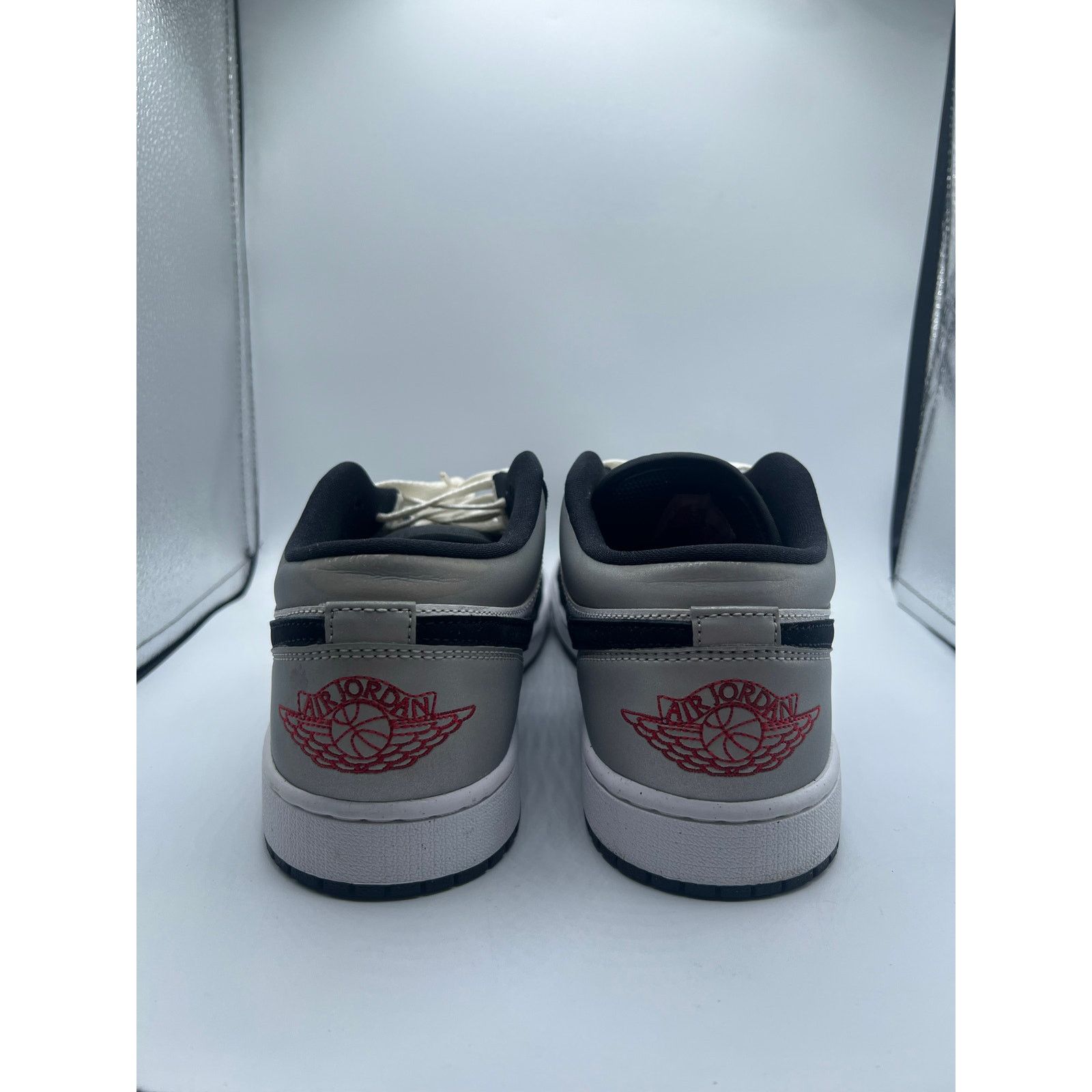 Jordan Brand Air Jordan 1 Low SE “White Black Matte Silver” size 10 men’s Size US 10 / EU 43 - 4 Thumbnail