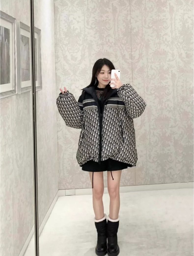 Dior Dior Classic old-fashioned double-sided cotton jacket 2504- Size US XS / EU 42 / 0 - 9 Thumbnail