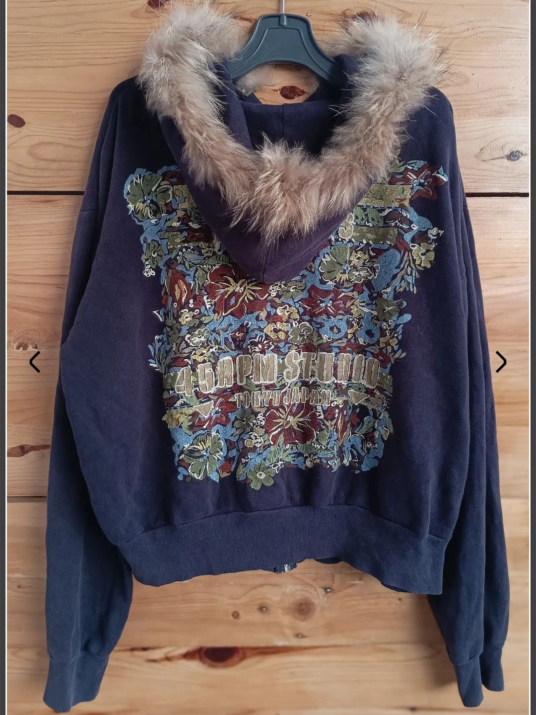 45rpm Vtg🇯🇵45rpm Fur Hoodie ifsixwasnine Lgb Style Size US L / EU 52-54 / 3 - 6 Thumbnail
