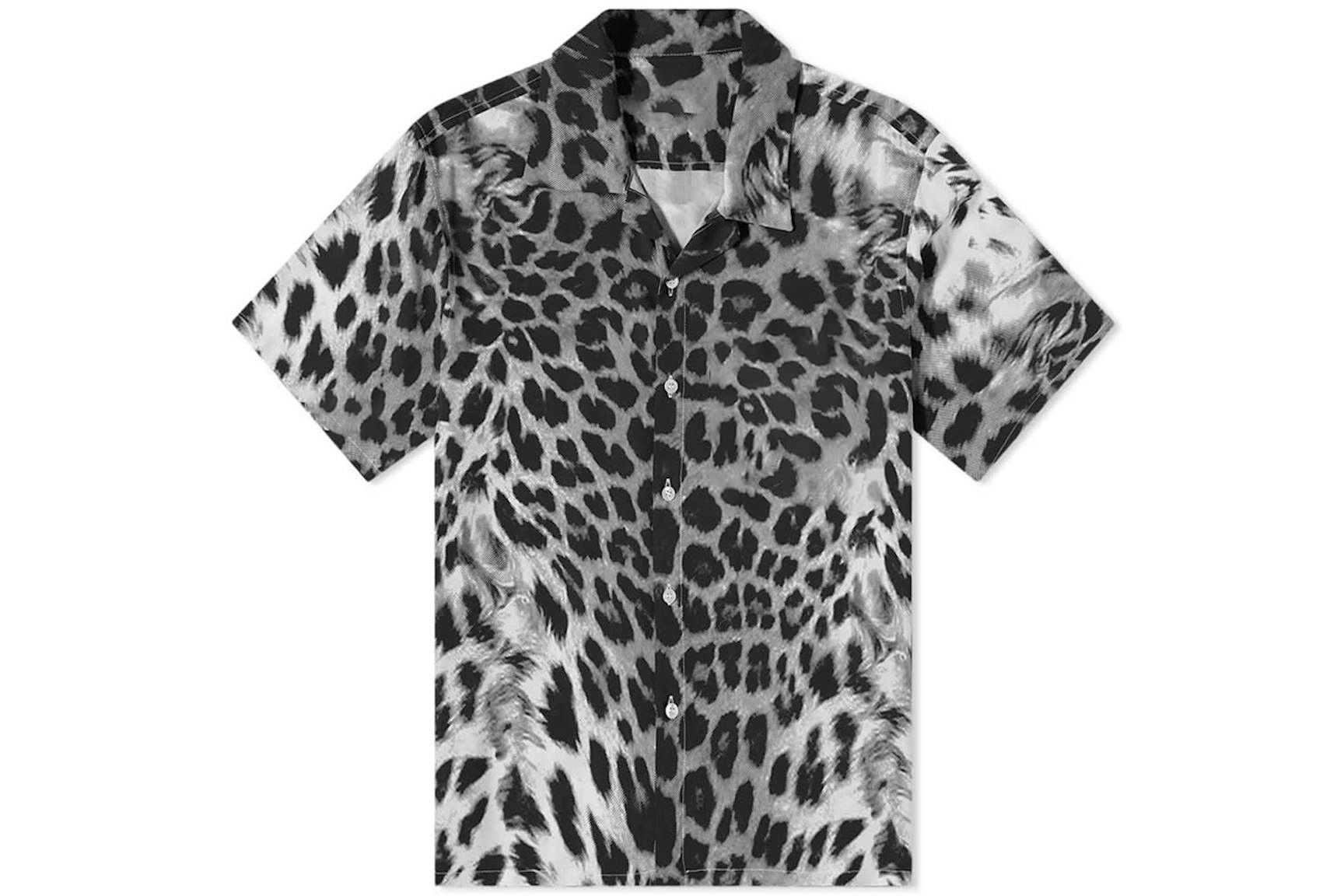 Designer Leopard Hawaiian Shirt – Bold Tropical Print Size US L / EU 52-54 / 3 - 3 Thumbnail