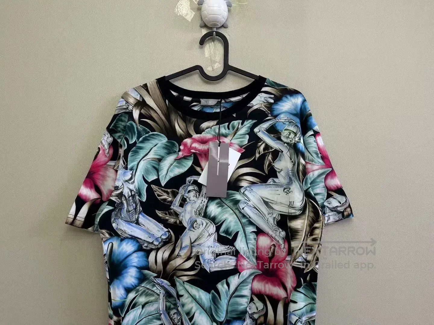 Dior DIOR Black Nude Woman Print Tee. Size XS / US 0-2 / IT 36-38 - 2 Thumbnail