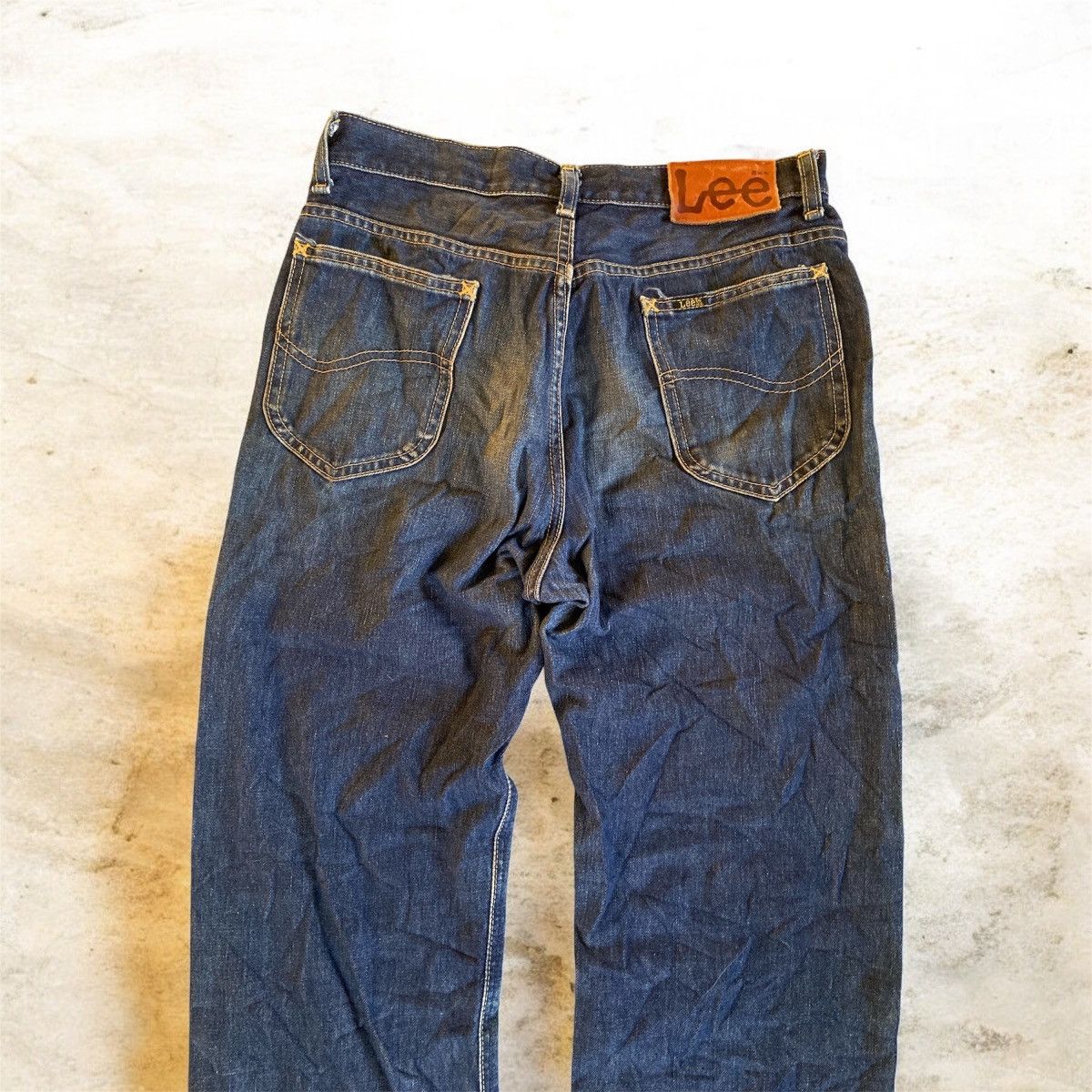 If Six Was Nine Distressed Mr Lee Rider GRIPPER ZIPPER Size US 30 / EU 46 - 6 Thumbnail