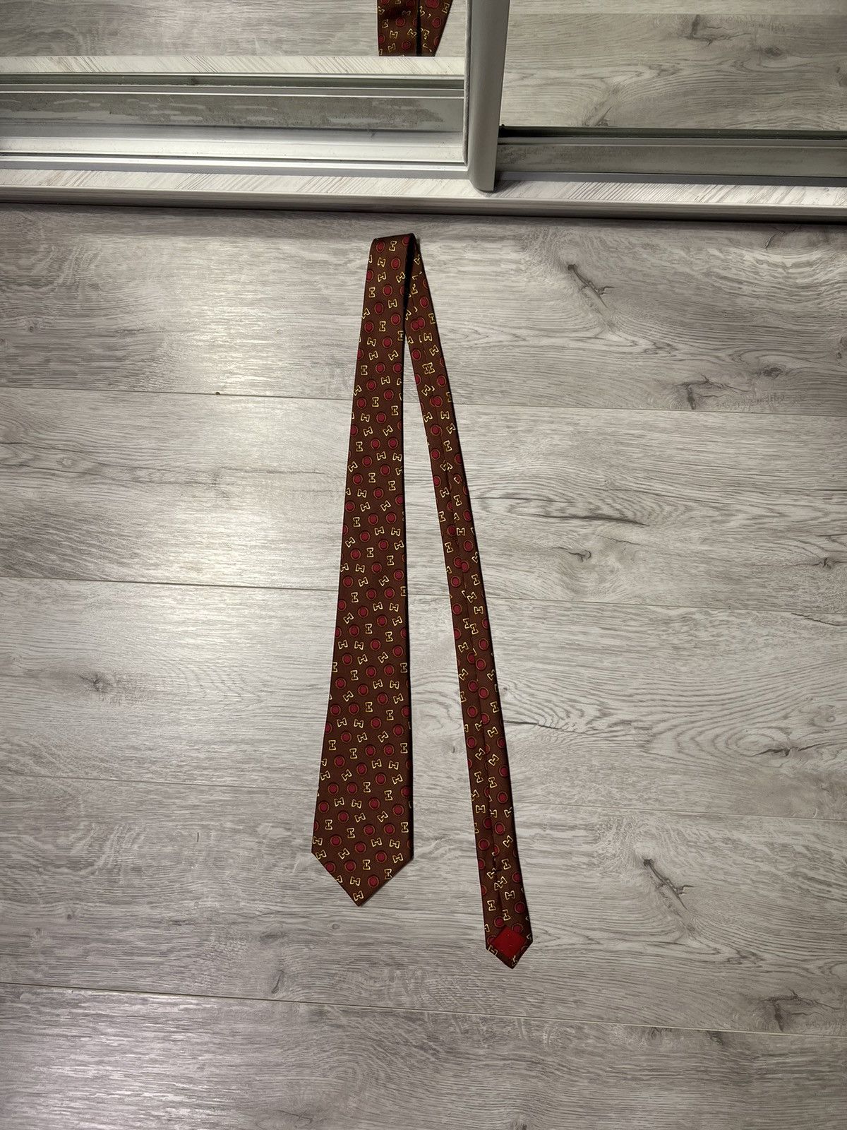 Celine Celine Paris Pure Silk All Over Printed Tie Size ONE SIZE - 4 Thumbnail