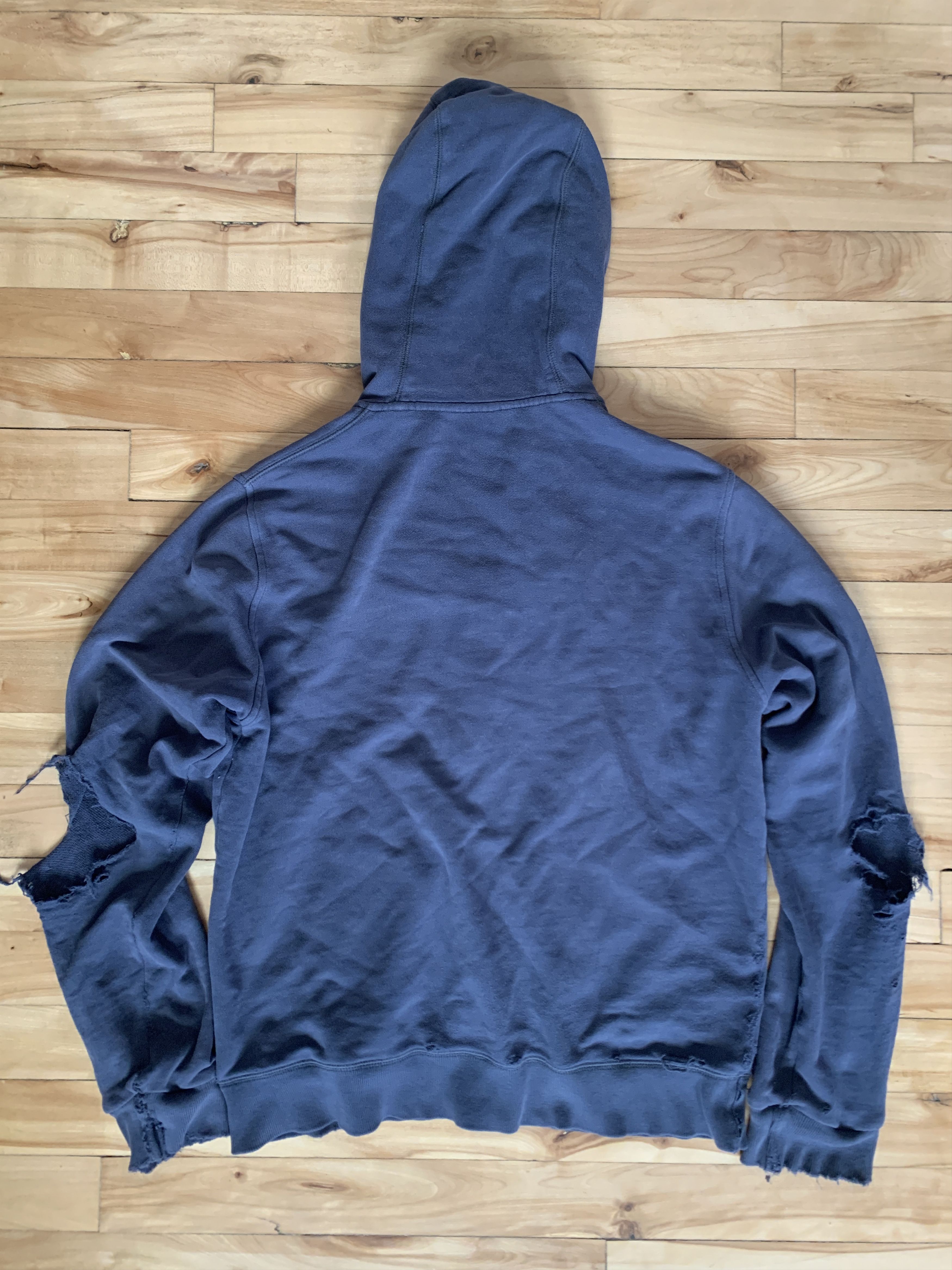 Vintage Distressed Zip Hoodie Size US S / EU 44-46 / 1 - 5 Thumbnail