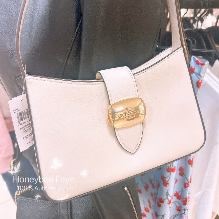 Coach Eliza Shoulder Bag With Zipper Closure CAA93 Size ONE SIZE - 4 Thumbnail