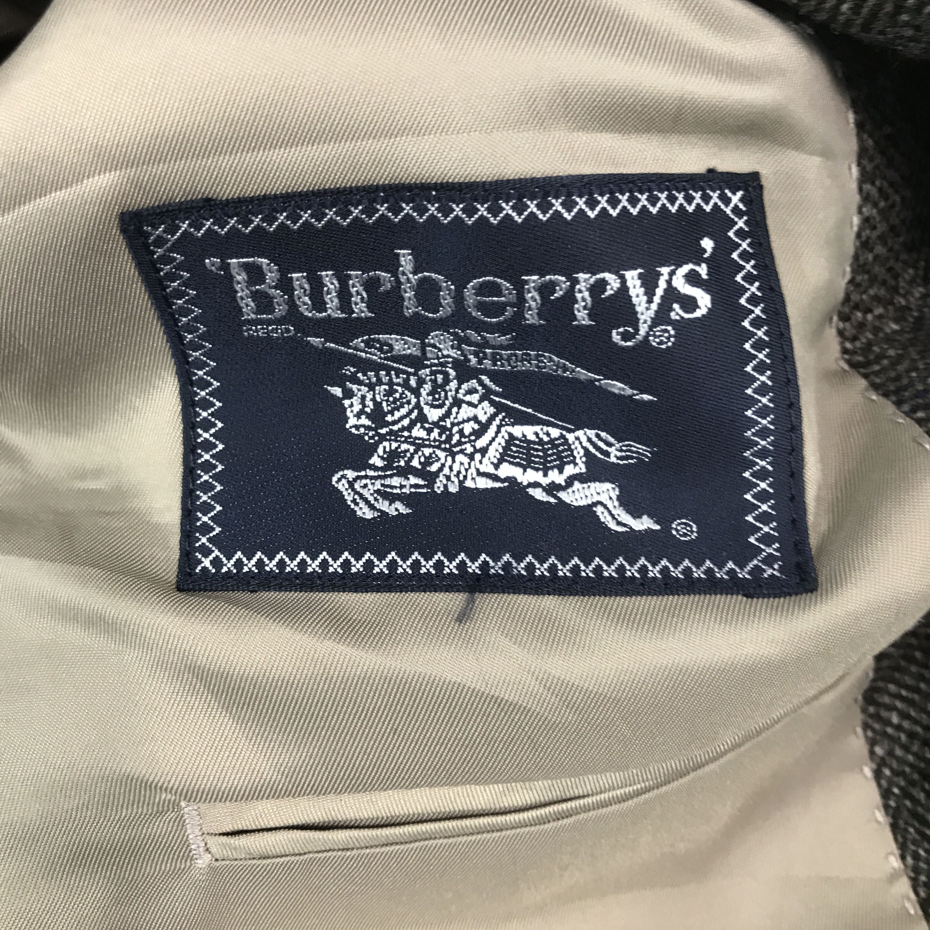 Burberry × Japanese Brand Rare Burberrys Blazer Coat Jacket Size US M / EU 48-50 / 2 - 9 Thumbnail
