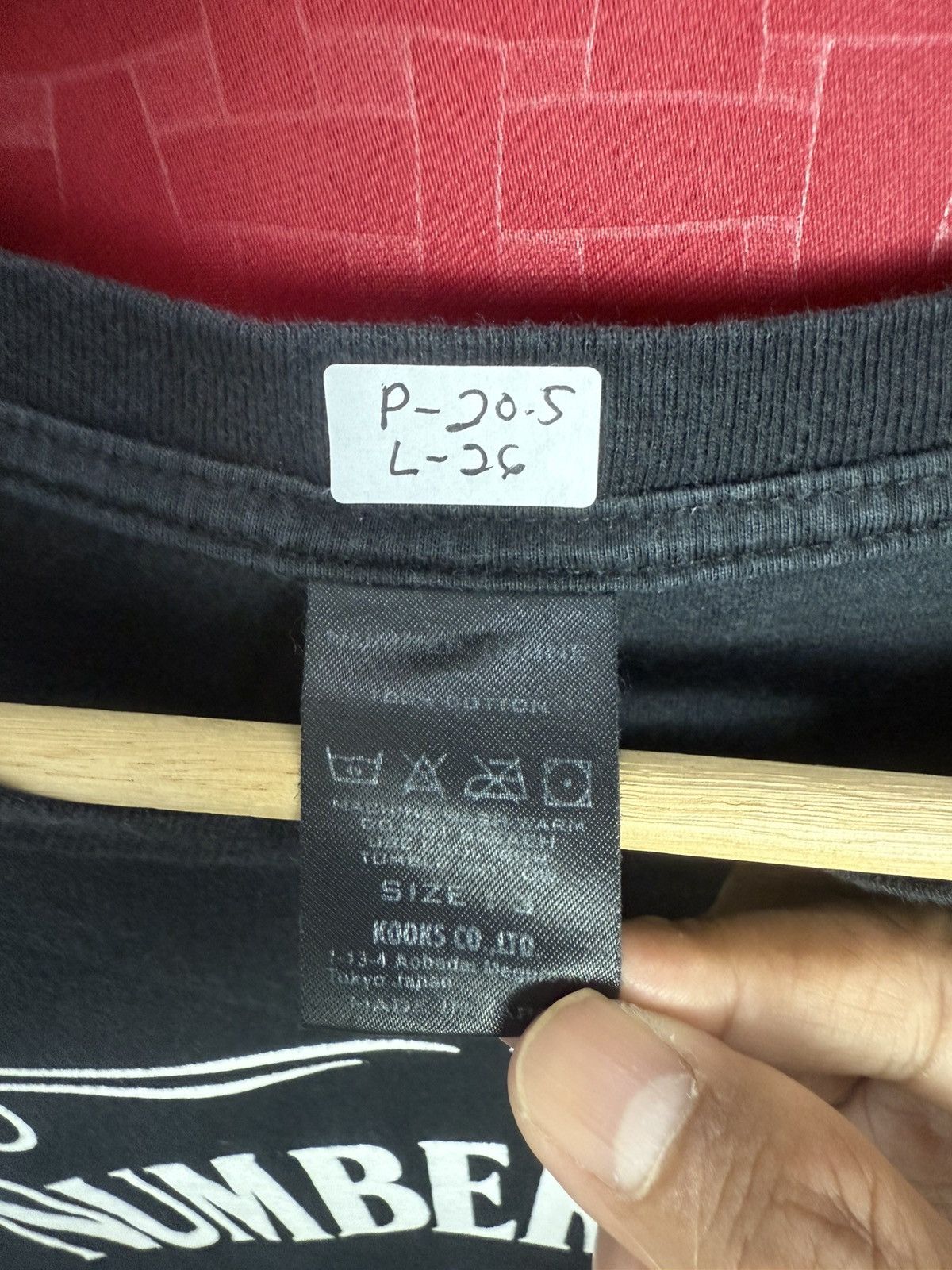 Japanese Brand × Number (N)ine Number nine Tee Size US L / EU 52-54 / 3 - 6 Thumbnail