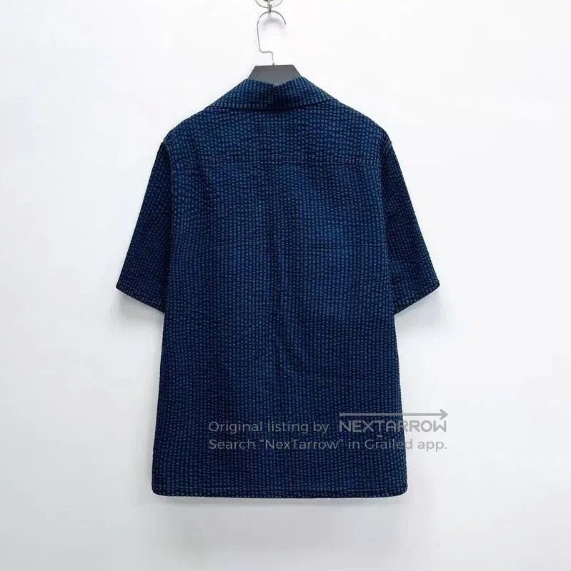 Louis Vuitton Louis Vuitton Men's Short Sleeve Navy Shirt . Size US XS / EU 42 / 0 - 2 Thumbnail