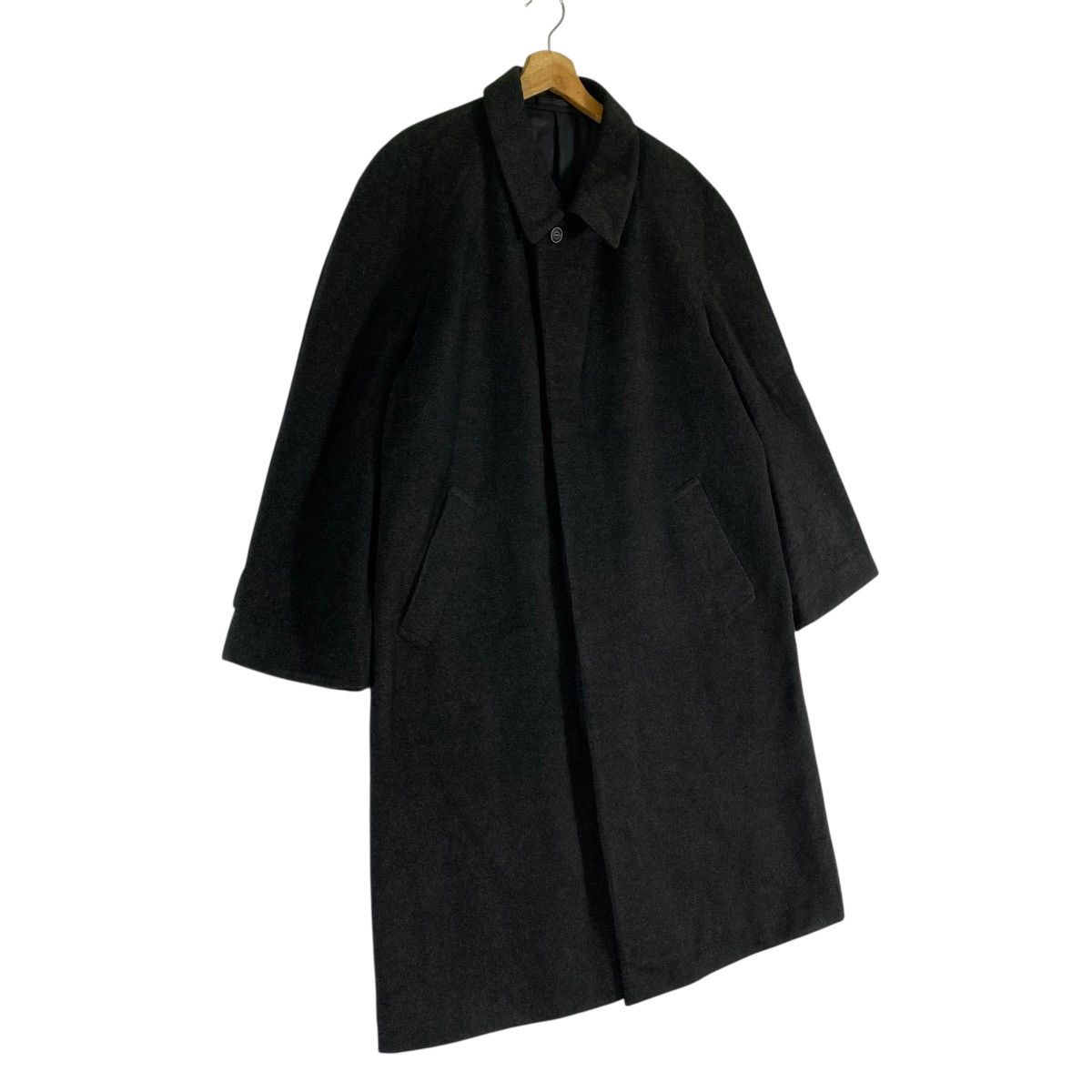 Yves Saint Laurent Yves Saint Laurent Wool Long Coat Button M/L Size Size US L / EU 52-54 / 3 - 3 Thumbnail